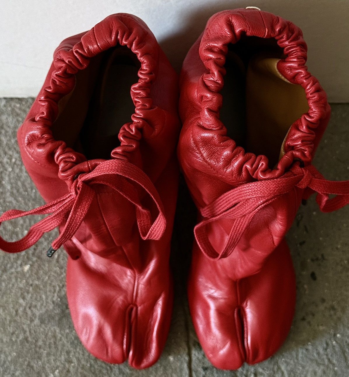 Maison Margiela Maison Margiela - SS2017 - Drawstring Balloon Tabi Boots Size US 6 / IT 36 - 5 Thumbnail