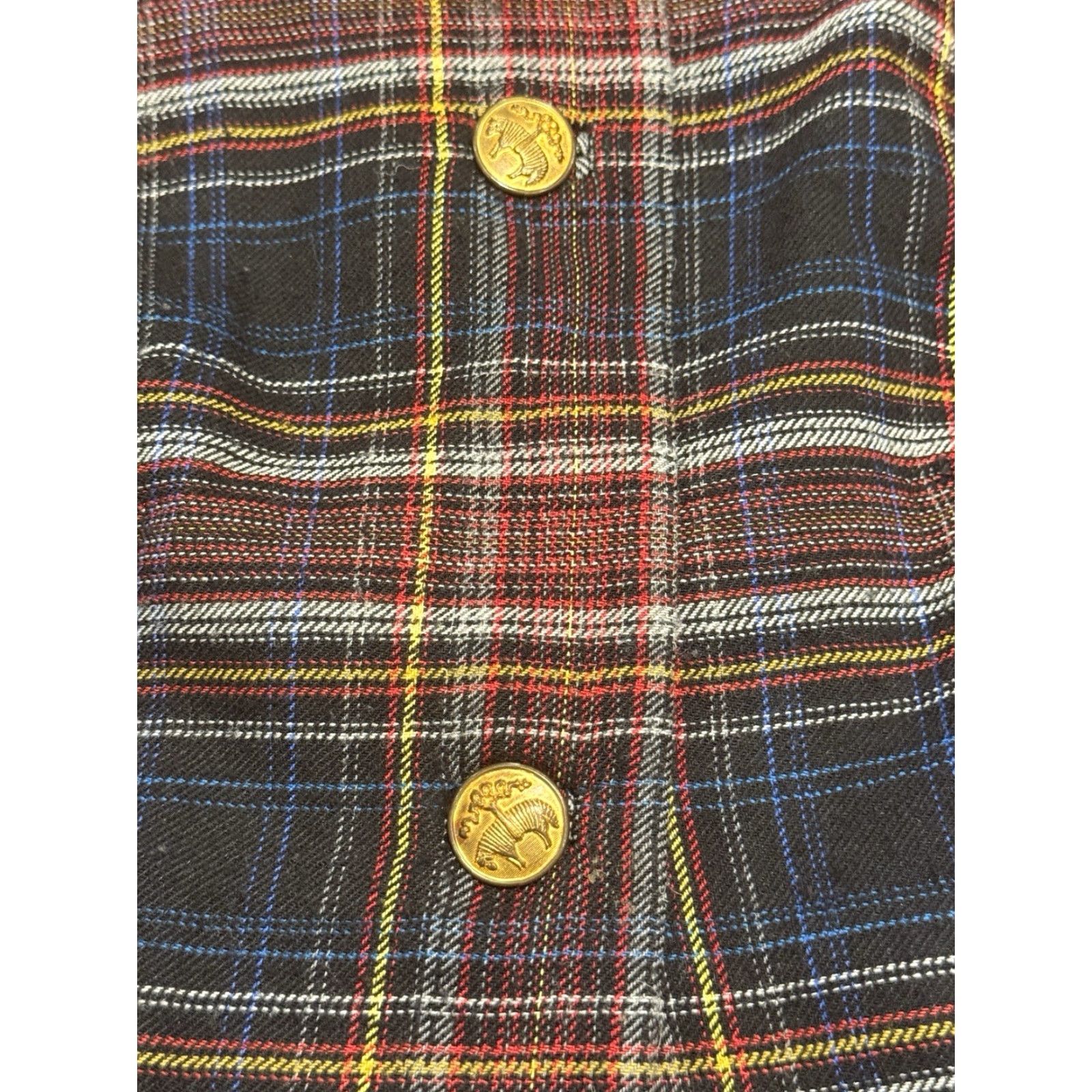 Brooks Brothers VINTAGE Brooks Brothers Blazer Jacket Plaid Wool Blend Size 8 Classic Size M / US 6-8 / IT 42-44 - 4 Thumbnail
