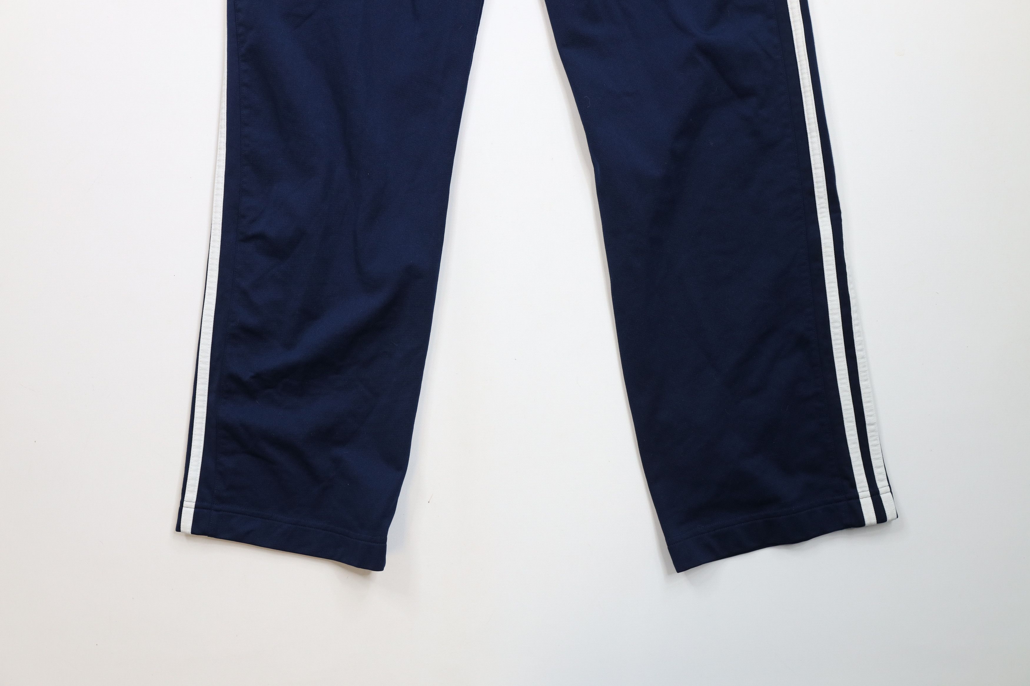 Adidas × Vintage Vintage Y2K Adidas Striped Wide Leg Sweatpants Pants Blue Size US 34 / EU 50 - 11 Thumbnail