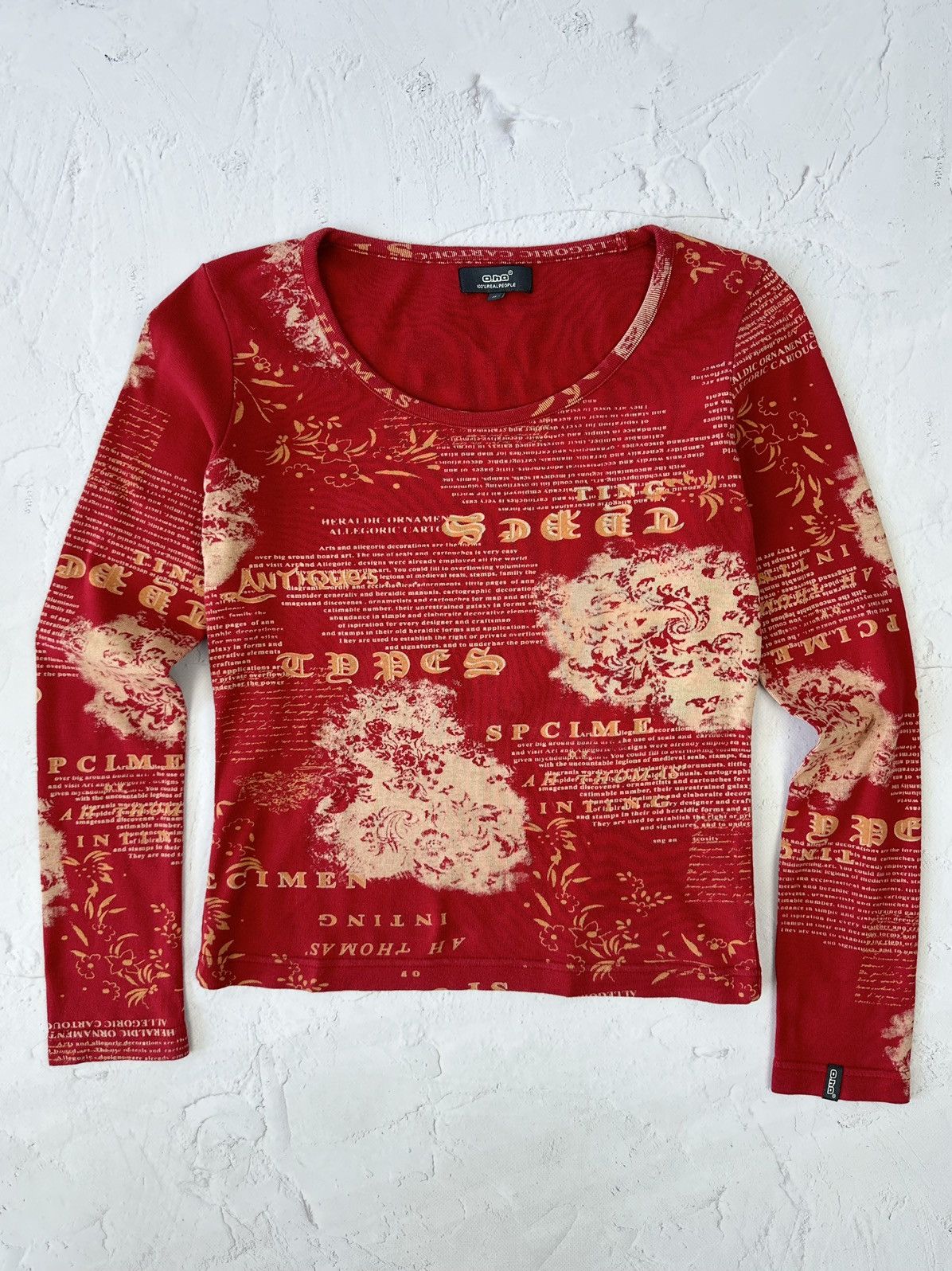 Vintage Vintage Gaultier Style Printed Sweater Size M / US 6-8 / IT 42-44 - 1 Thumbnail