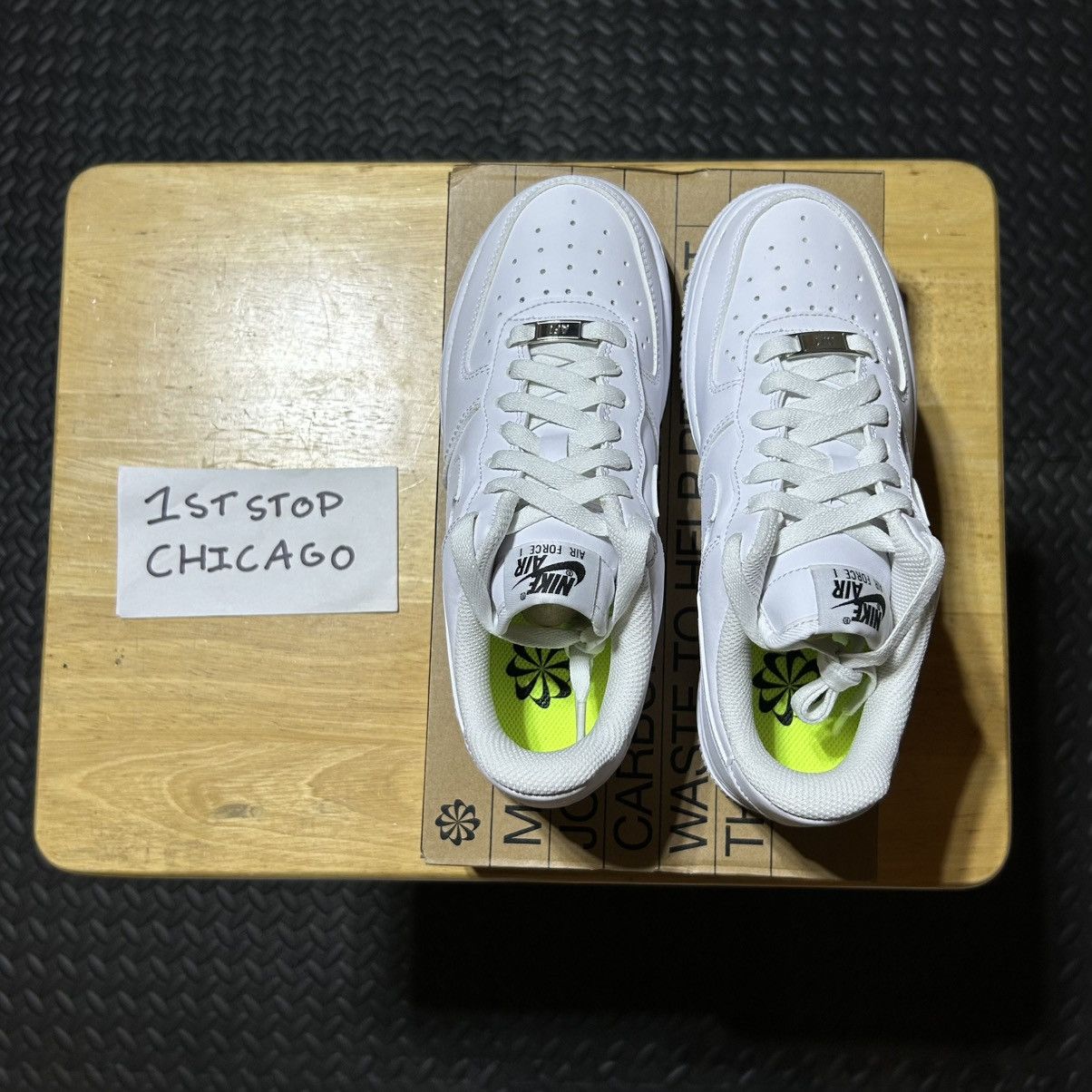 Nike Nike Air Force 1 Low Next Nature White Grey DC9486-101 6 NEW Size US 6 / IT 36 - 5 Thumbnail