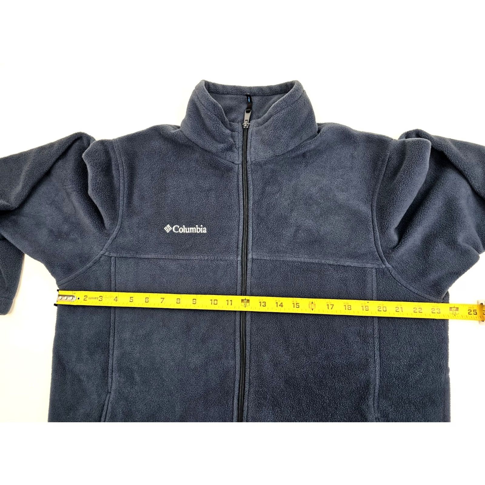 Vintage Columbia Steens Mountain Full Zip Fleece Jacket / Sweater – Men’s L – Navy Blue – EUC Size US L / EU 52-54 / 3 - 7 Thumbnail