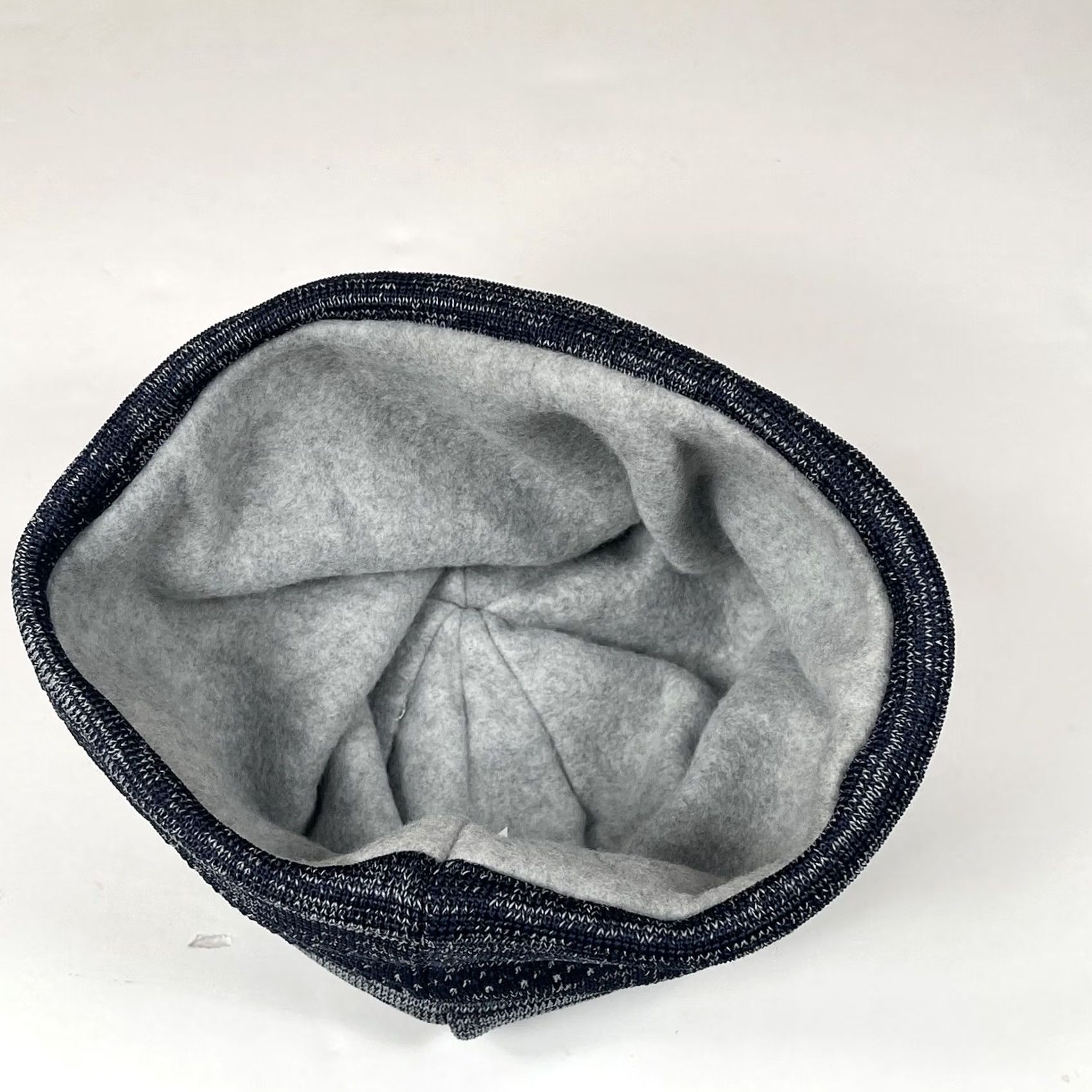 New Era New Era Beanie Adults Winter Snow Hat Cap 100% Polyester Navy Gray Striped Multicolor Size ONE SIZE - 6 Thumbnail
