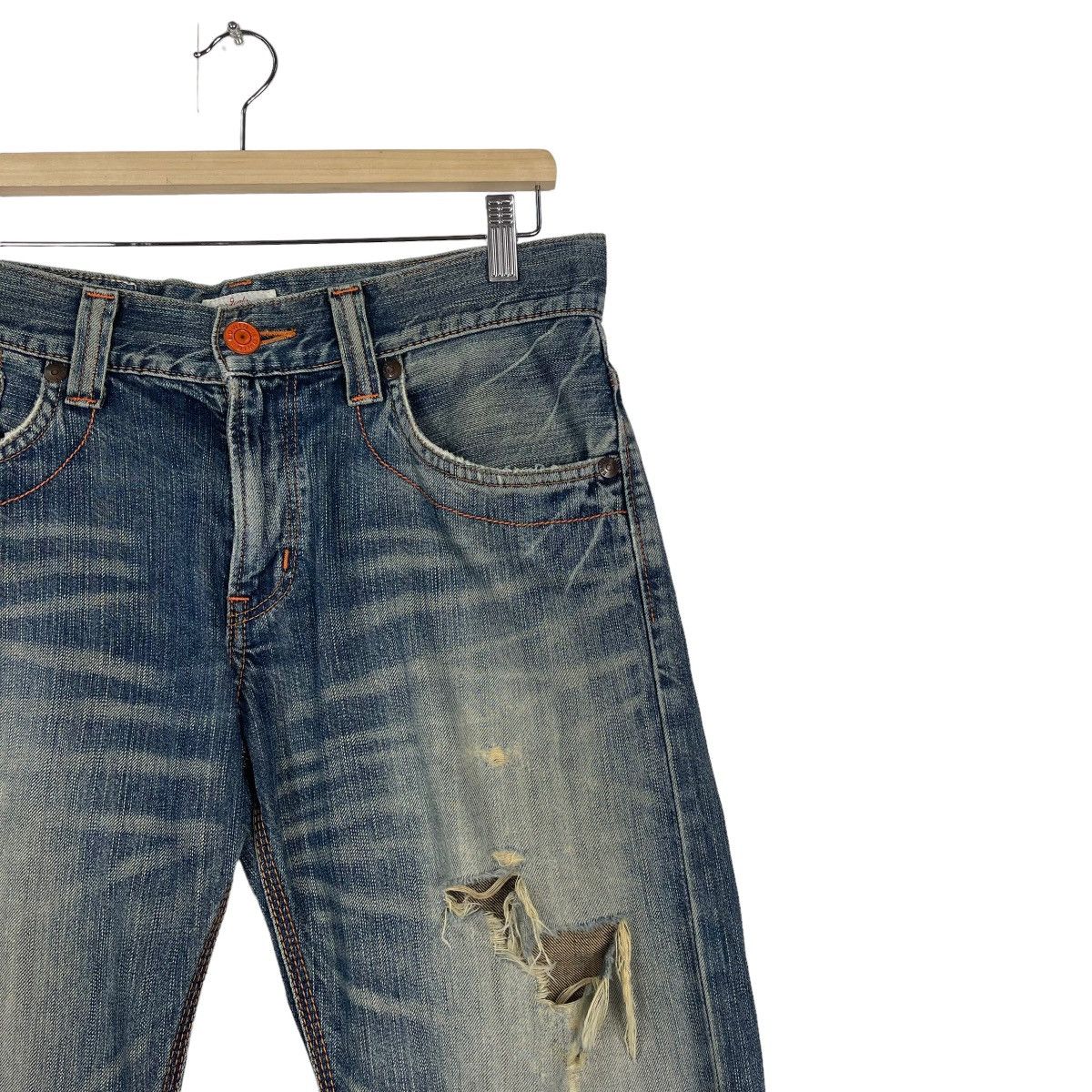 Edwin × Hysteric Glamour Edwin Zipper Pocket Zipper Fly Distressed Jeans Size US 34 / EU 50 - 5 Thumbnail