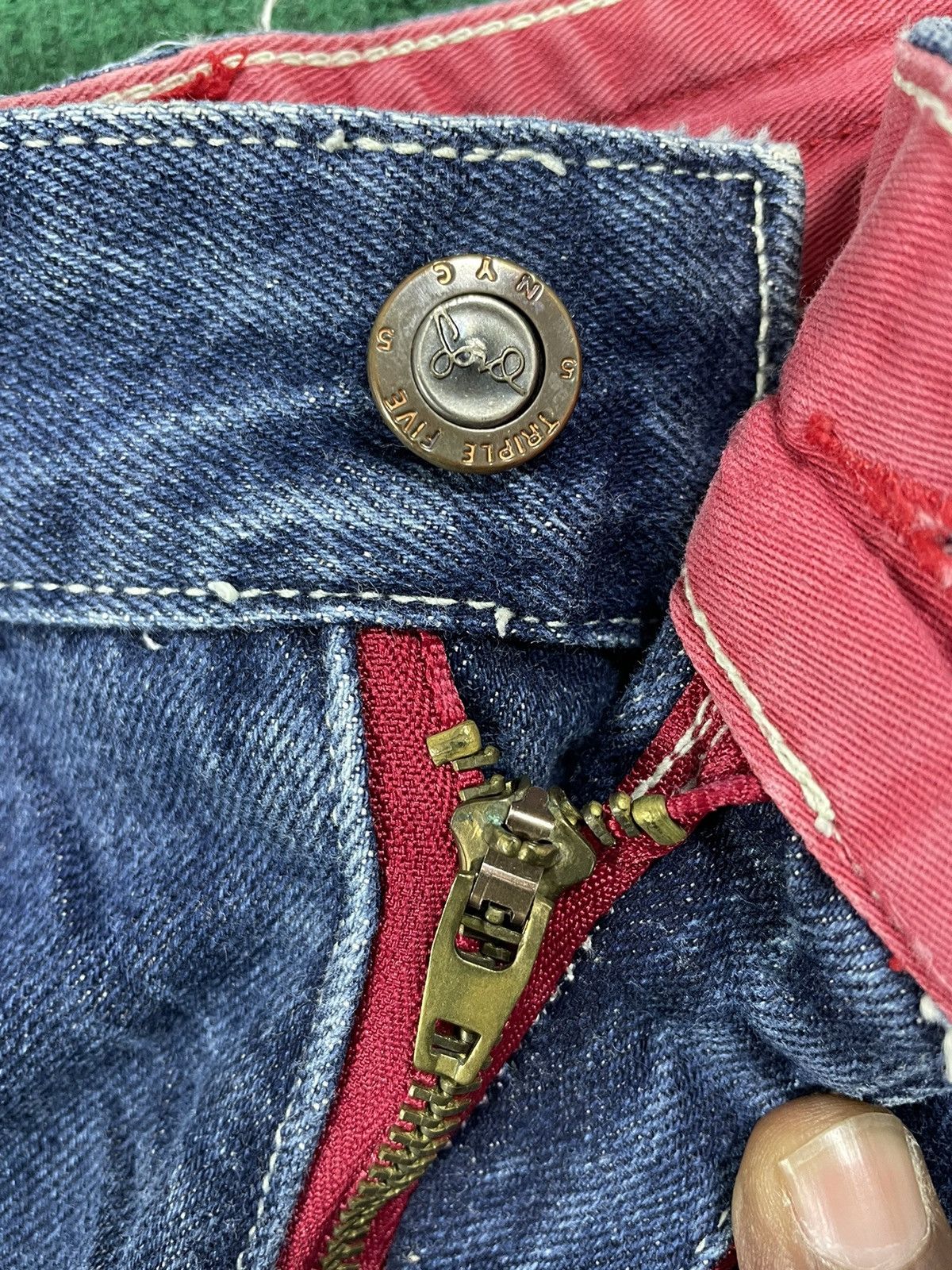 Triple 5 Soul Vintage Triple 5 Soul Baggy Hip Hop Jeans Size US 36 / EU 52 - 11 Thumbnail