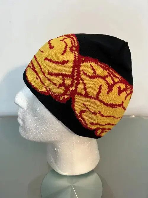 Other Y2K Brain Beanie (yellow) Size ONE SIZE - 3 Thumbnail
