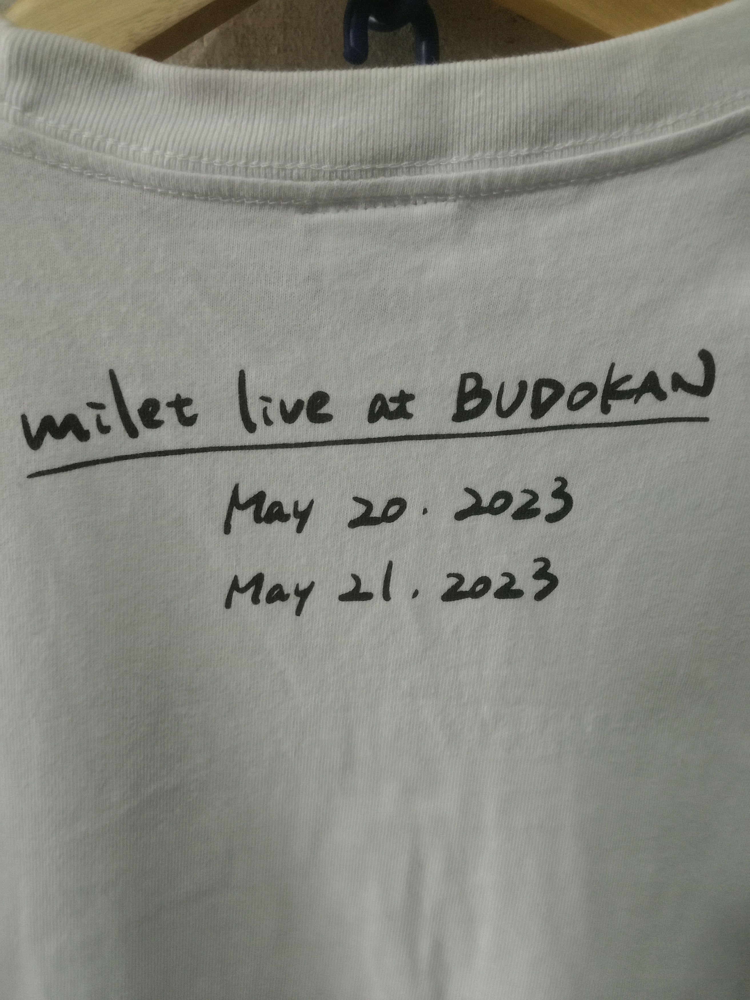 Japanese Brand T-shirt Singer Milet Live at Budokan 2023 Original Size L Size US L / EU 52-54 / 3 - 4 Thumbnail