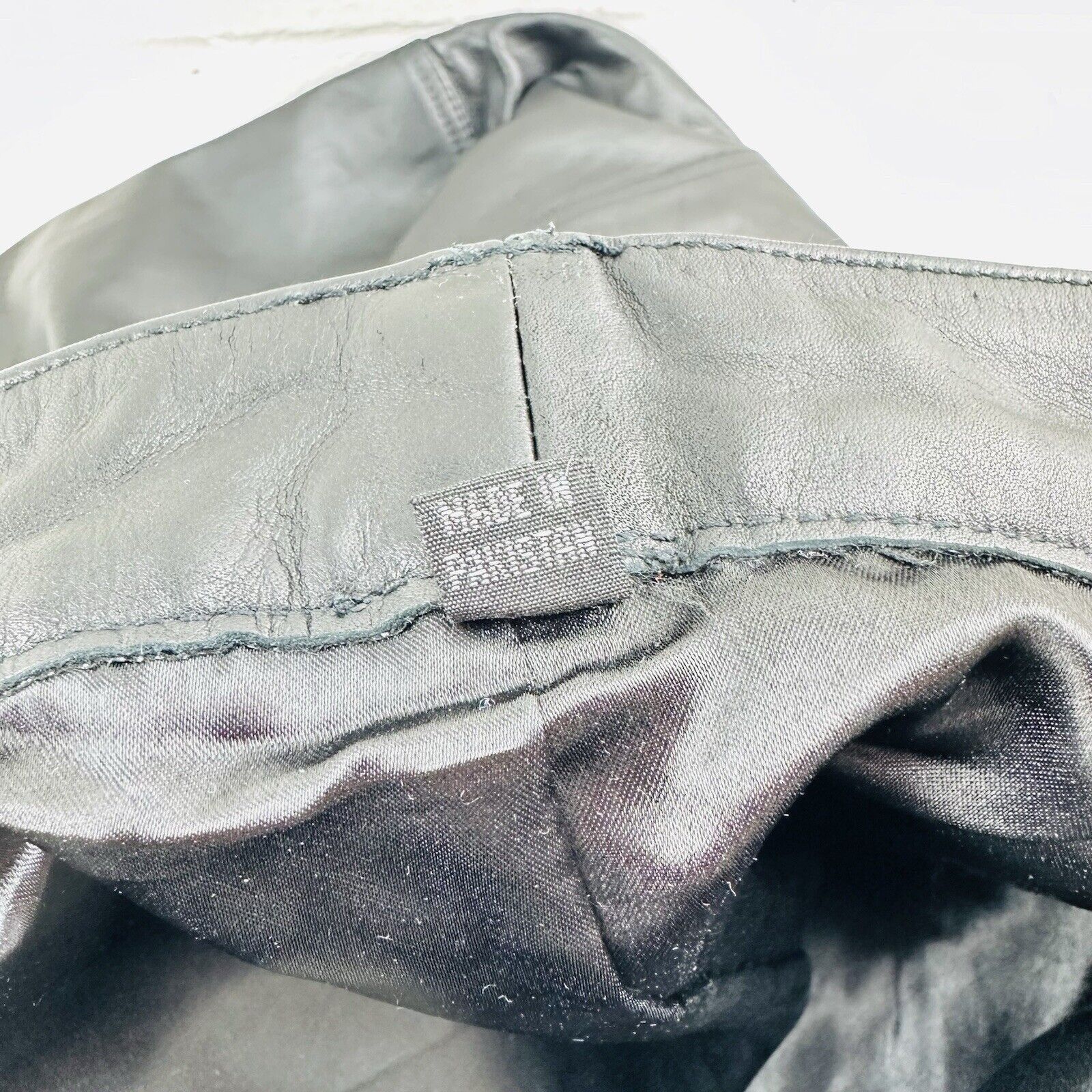 Homme + Femme La HOMME + FEMME LEATHER PANTS NEW SZ 36x32, New Without Tags Size US 36 / EU 52 - 11 Thumbnail
