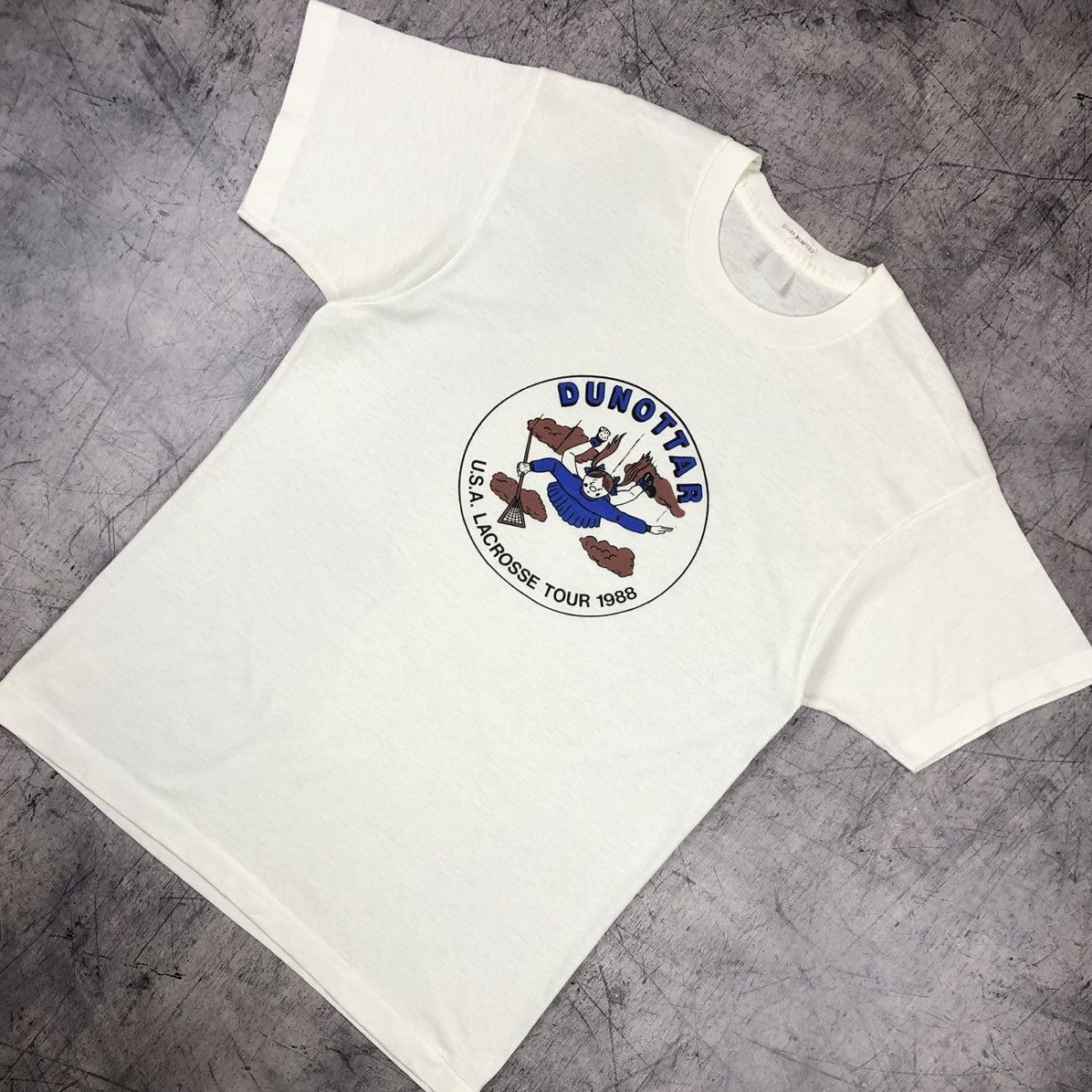 All Sport Dunottar USA Lacrosse 1988 Tour Tee Size US L / EU 52-54 / 3 - 1 Thumbnail