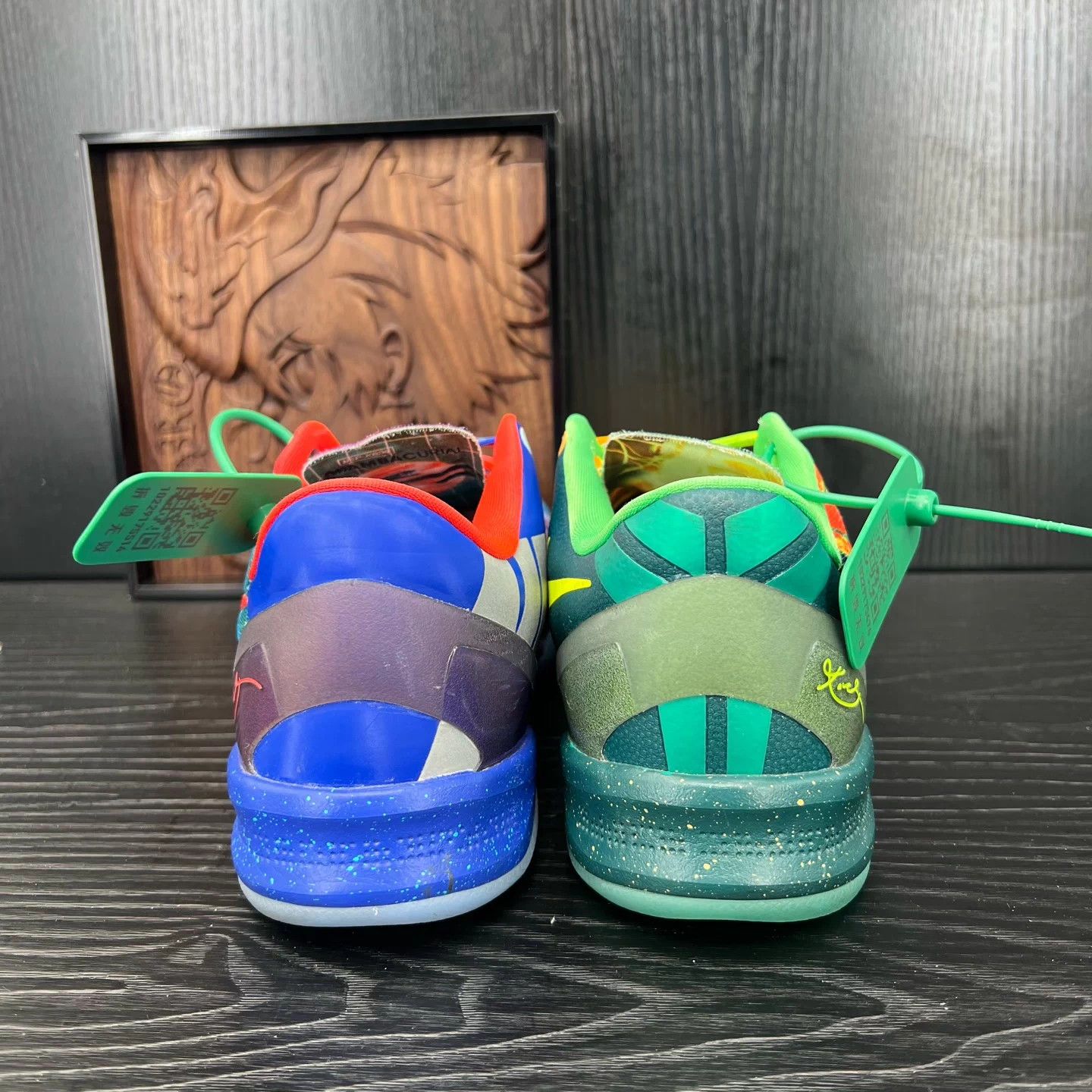 Nike zk8 low orange blue yin yang Size US 9 / EU 42 - 3 Thumbnail
