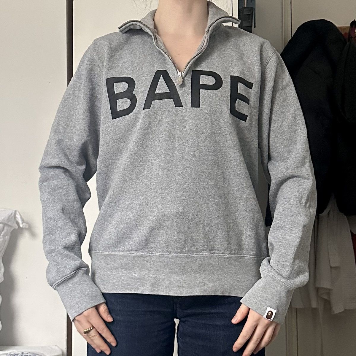 Bape BAPE quarter zip sweatshirt Size US S / EU 44-46 / 1 - 2 Thumbnail