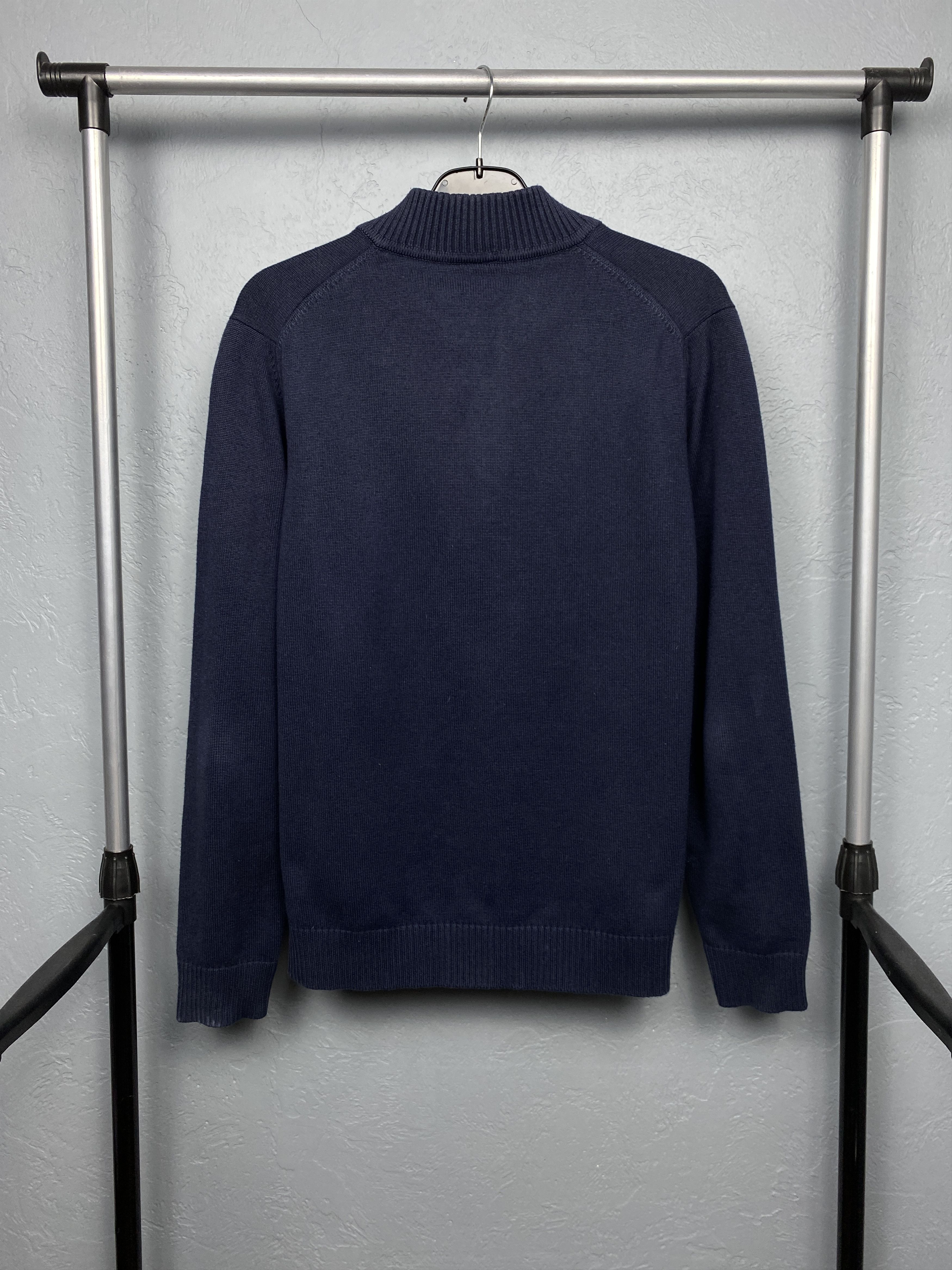 Lacoste Lacoste Vintage Mens 1\4 Zip Knit Sweater Size US L / EU 52-54 / 3 - 6 Thumbnail