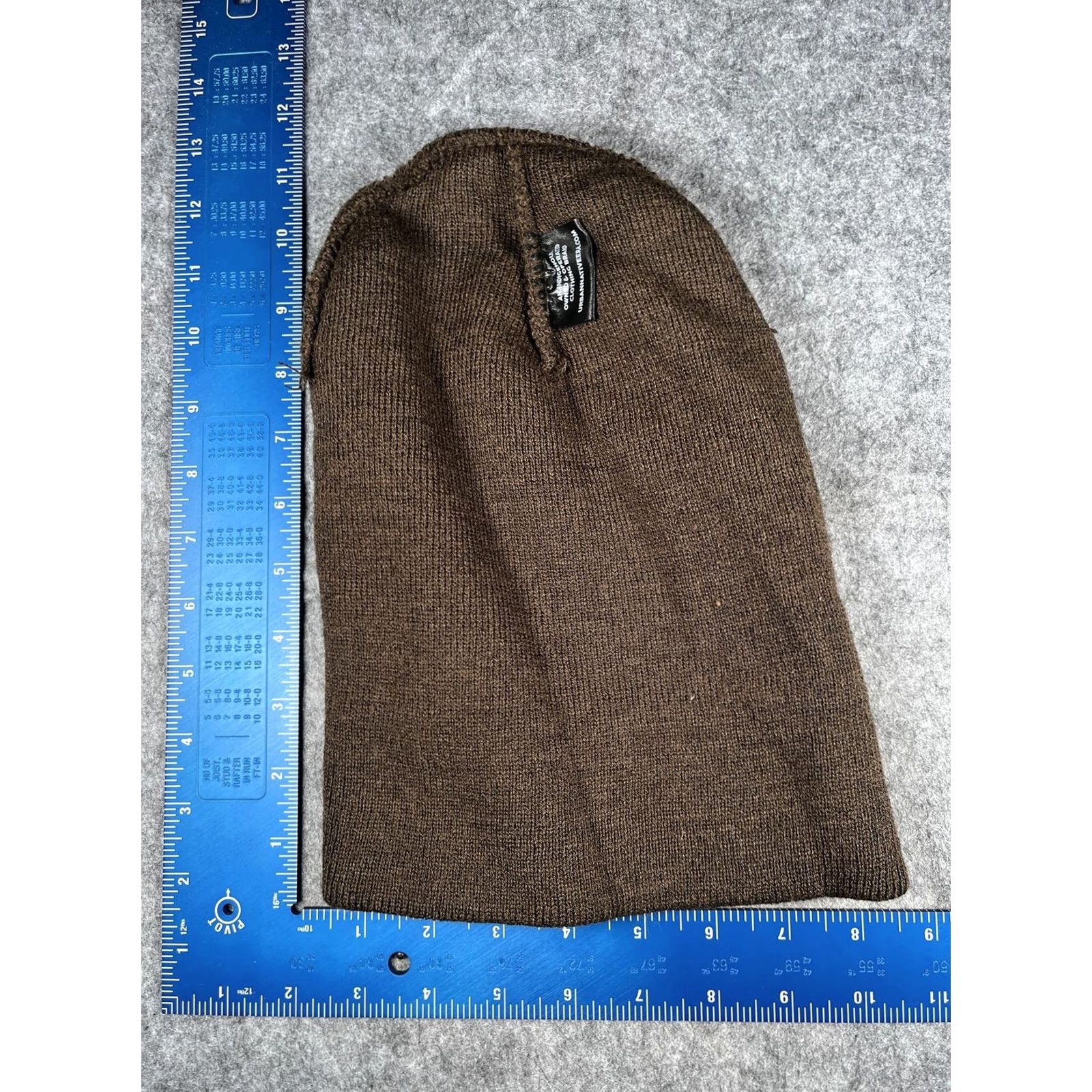 Native VINTAGE? No. Urban Native Era Beanie Mens One Size Brown Knit Bird Logo Winter Casual Size ONE SIZE - 6 Thumbnail