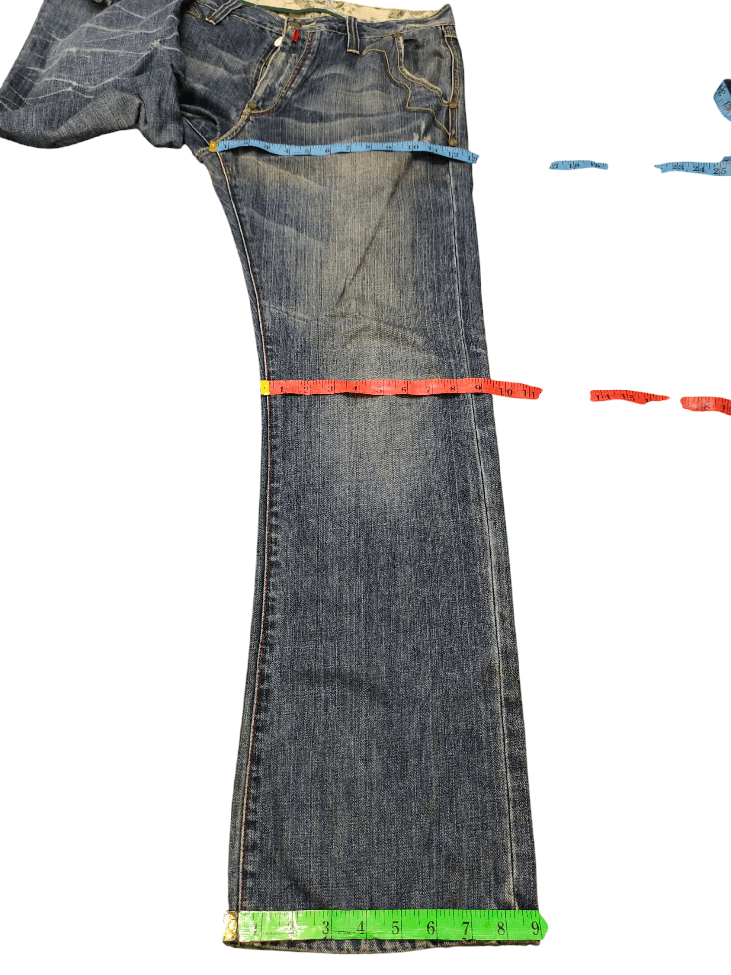 Artful Dodger Antful Dodger Fighting Irons Embroidered Jeans Size US 32 / EU 48 - 18 Thumbnail