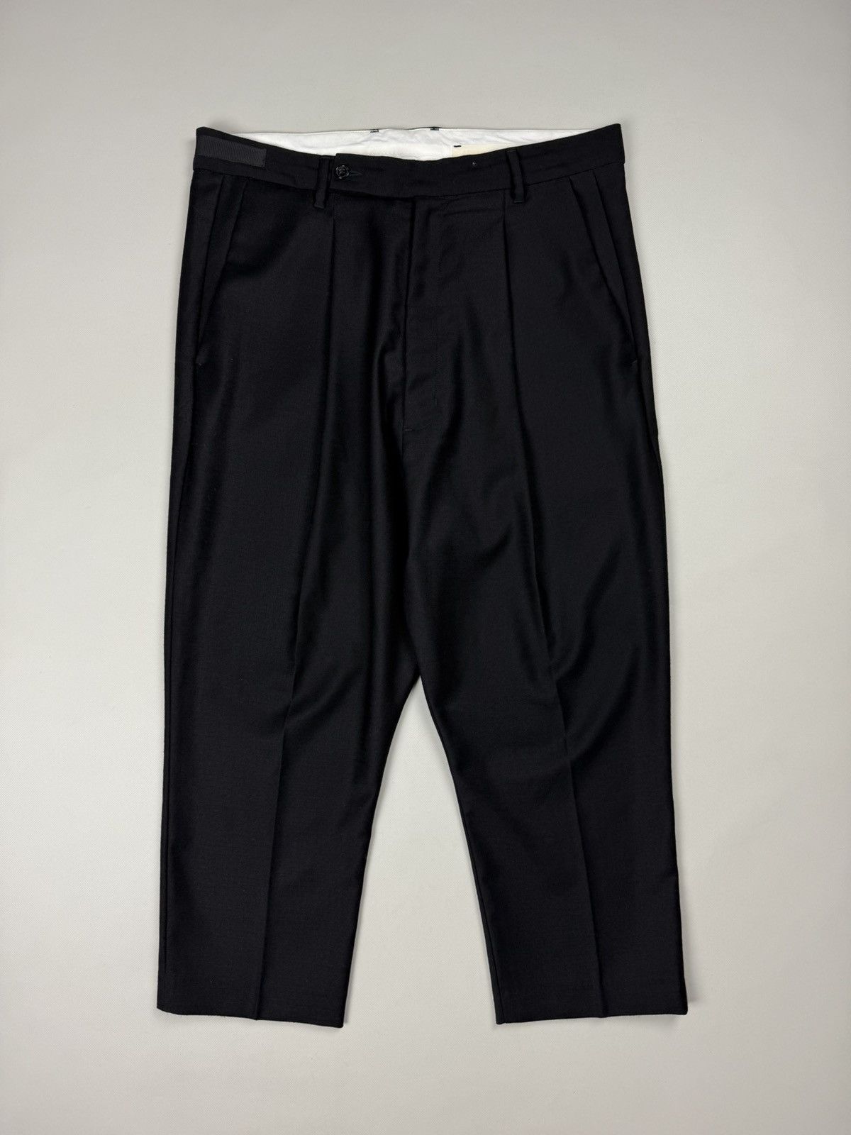 ADNYM ATELIER Adnym Atelier Men’s Avant-garde Drop Crotch Pants Trousers Size US 32 / EU 48 - 1 Thumbnail