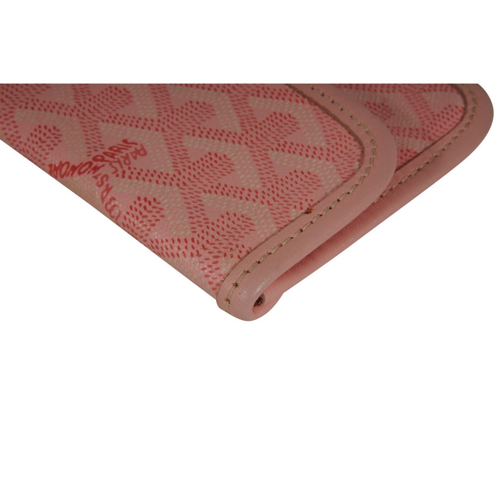 Goyard Pink Wallet Pouch Phone Case Travel Holder Sac File C Size ONE SIZE - 10 Thumbnail