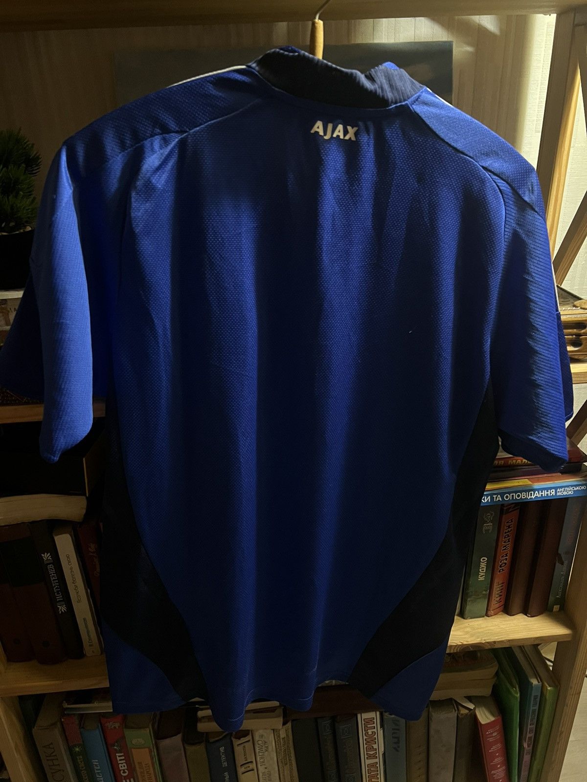 Adidas RARE Adidas AJAX Shirt Vintage 2008/09 Football Blue Jersey Size US XL / EU 56 / 4 - 3 Thumbnail