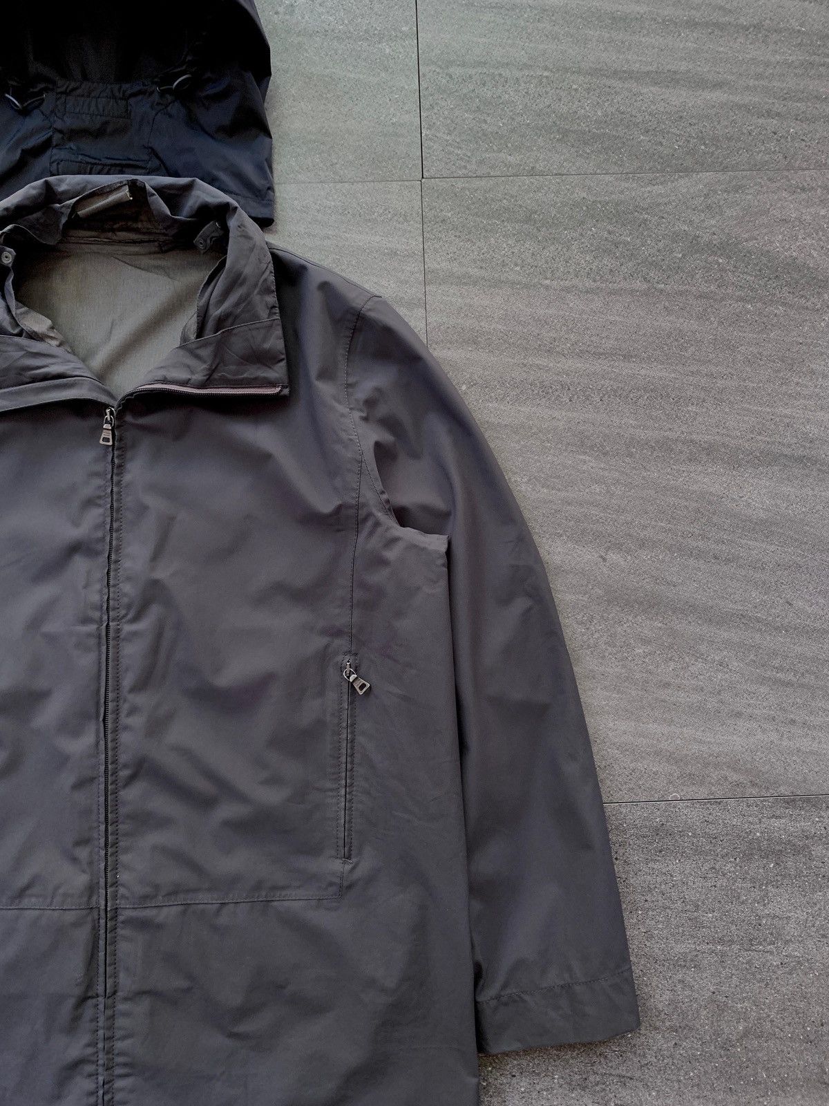Prada FREE TAX! 2000s Goretex Convertible Hooded Coat Jacket Size US L / EU 52-54 / 3 - 2 Thumbnail