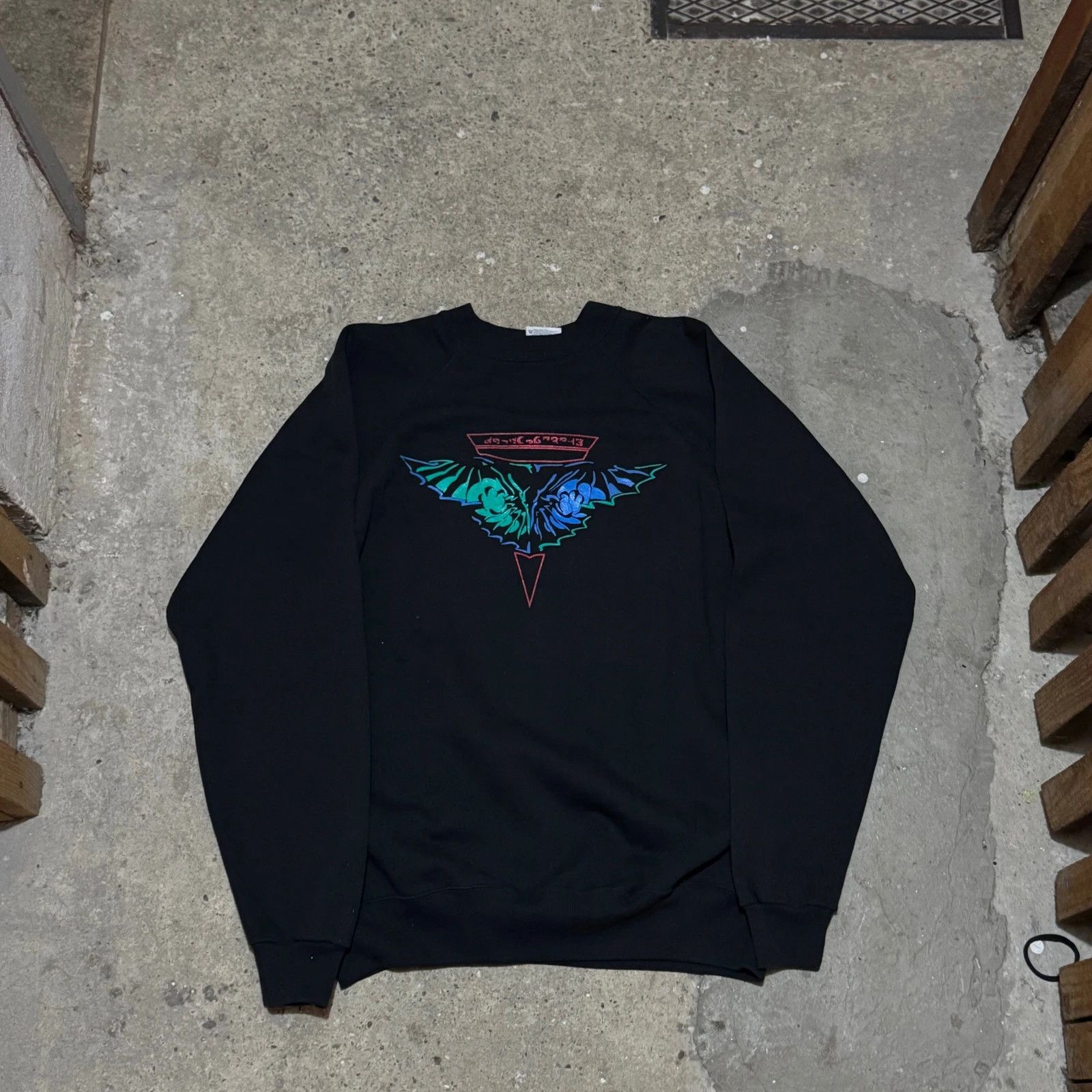 Vintage Vintage Hanes star treck sweatshirt 90s Size US XL / EU 56 / 4 - 2 Thumbnail