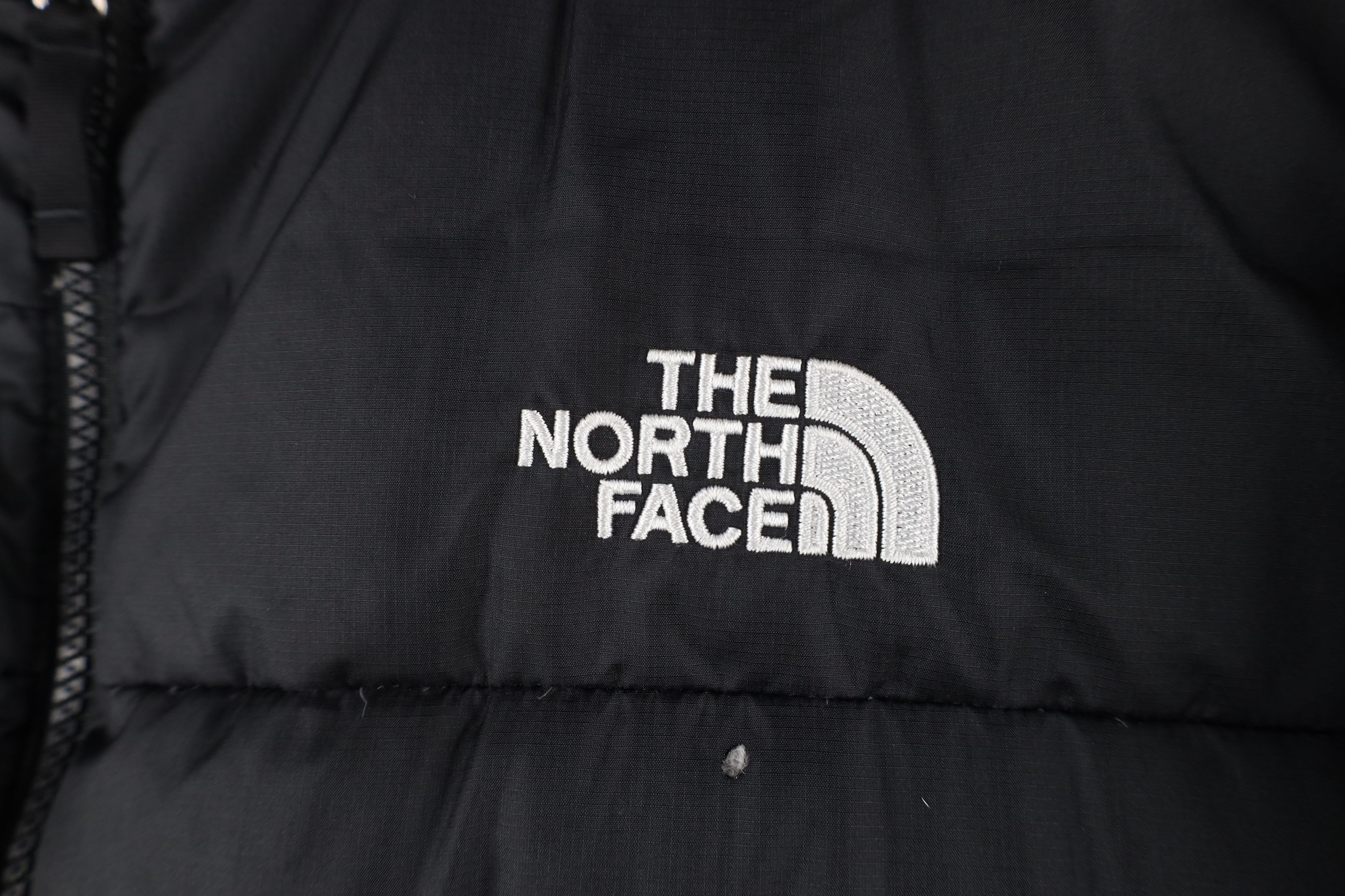 The North Face × Vintage The North Face Spell Out Flare Duck Down Puffer Jacket Size US L / EU 52-54 / 3 - 4 Thumbnail