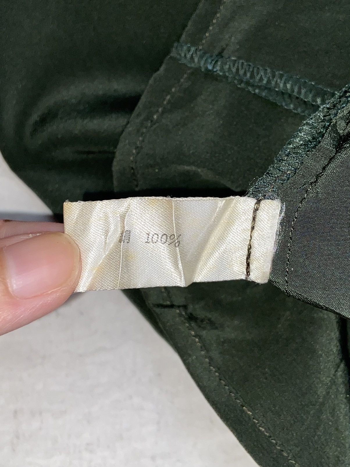 Chloe CHLOE PARIS Green Blouse Size S / US 4 / IT 40 - 7 Thumbnail