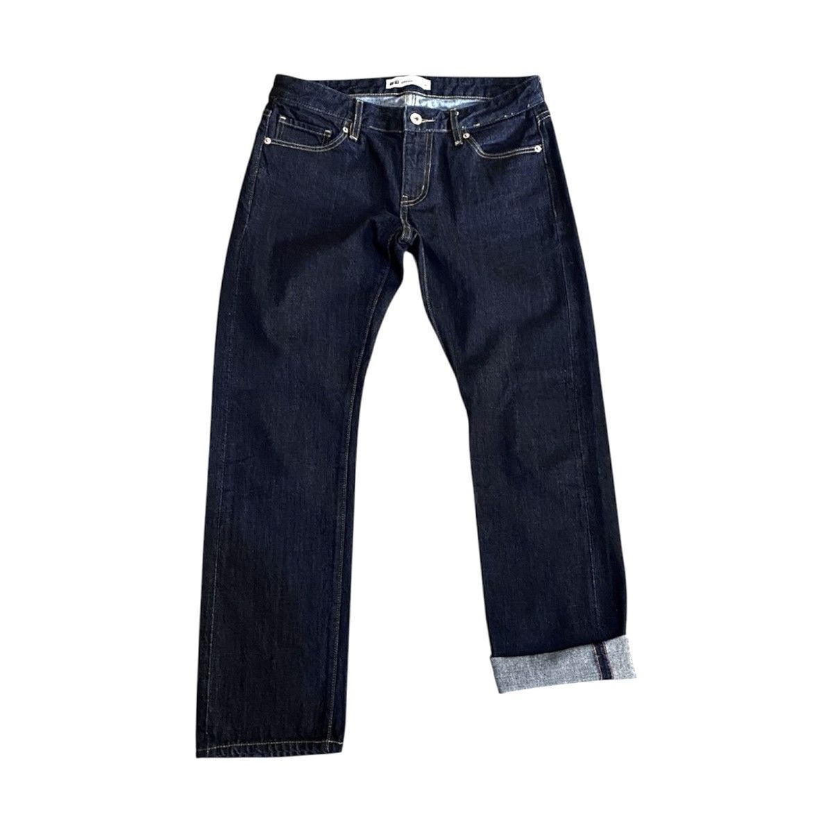 Uniqlo Uniqlo x Inesse De La Fressange Red Selvedge Denim Jeans Size US 26 / EU 42 - 1 Thumbnail