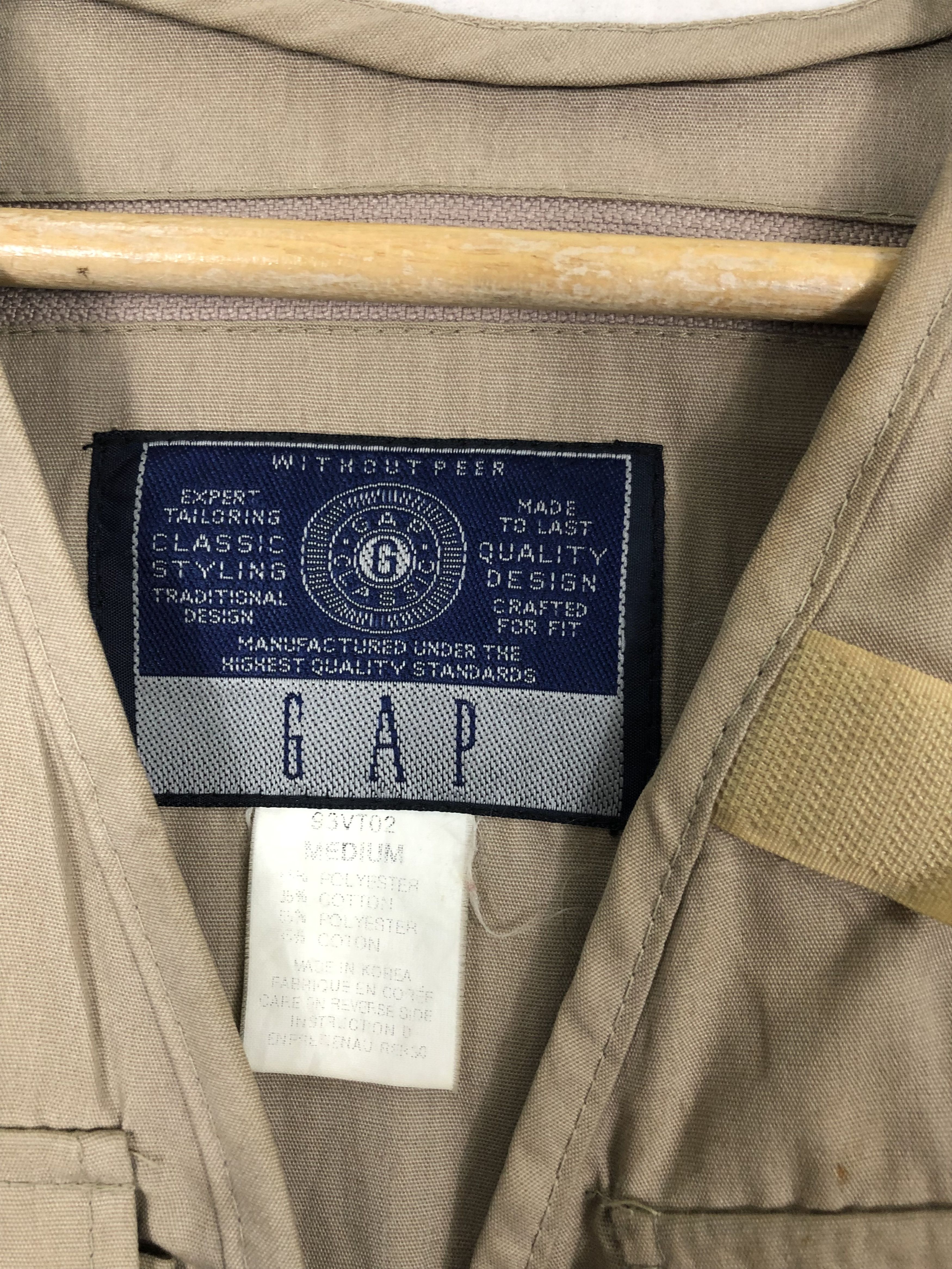 Gap GAP Tactical Vest Multipocket Outdoor Fishing Vest J0457 Size US M / EU 48-50 / 2 - 5 Thumbnail