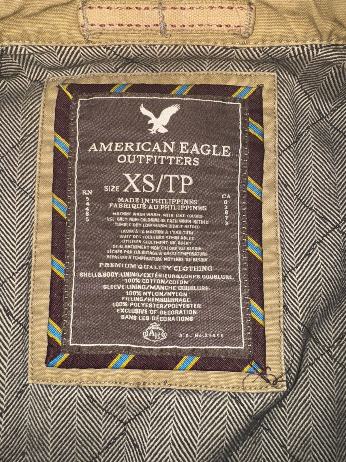 American Eagle Outfitters American Eagle Outfitters Vintage Jacket Size US XS / EU 42 / 0 - 4 Thumbnail