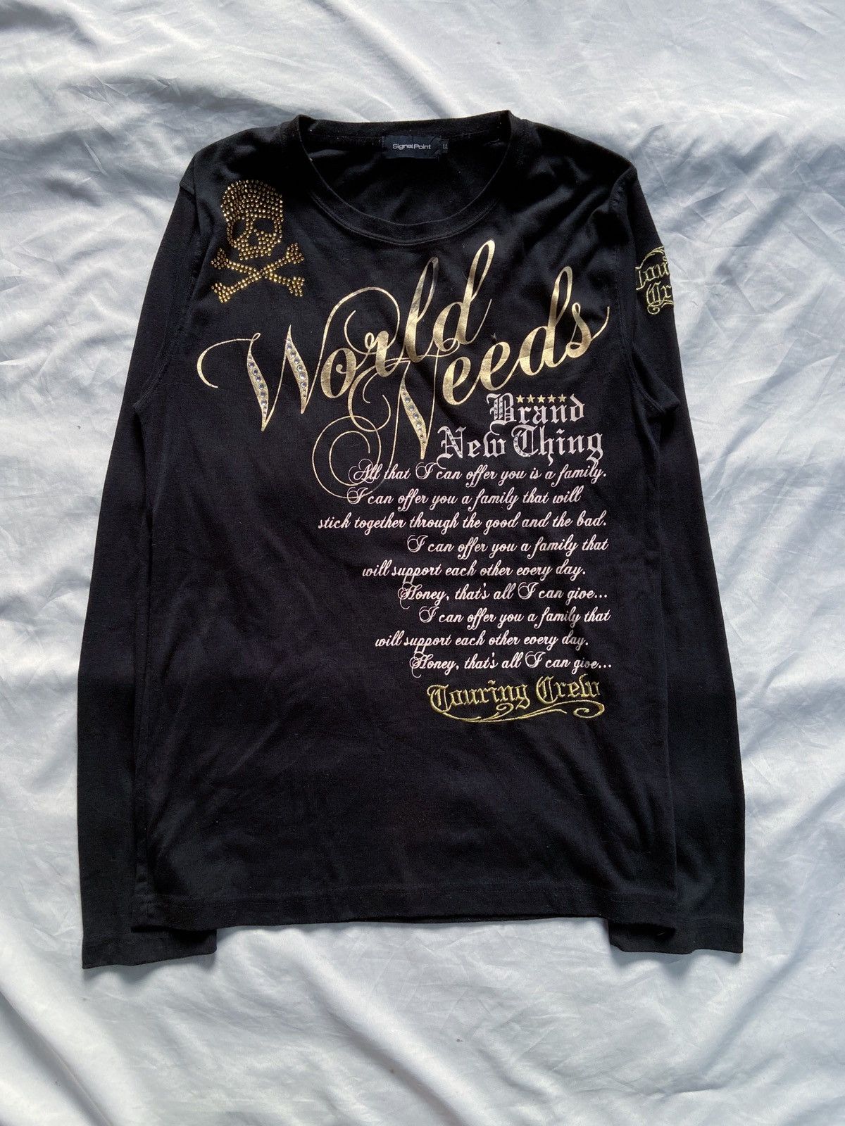 If Six Was Nine SIGNAL POINT POEM LONG SLEEVE Size US L / EU 52-54 / 3 - 1 Thumbnail