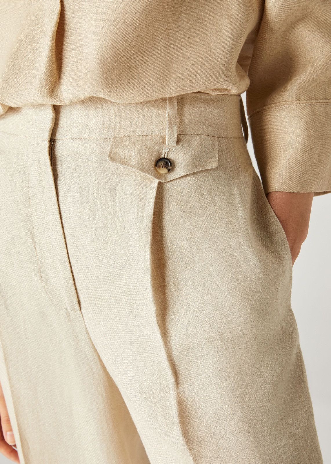 Loro Piana o1srvl11e0424 Trouser in Medium Brown Size 26" / US 2 / IT 38 - 4 Thumbnail