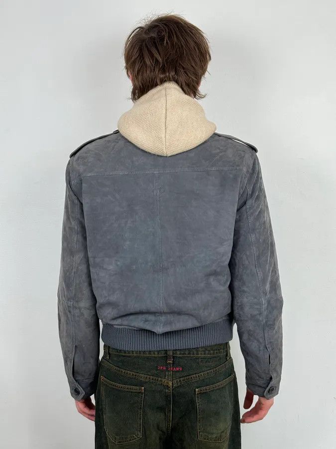 Marc Jacobs Marc Jacobs Grey Suede Leather Premium Jacket Size US M / EU 48-50 / 2 - 3 Thumbnail