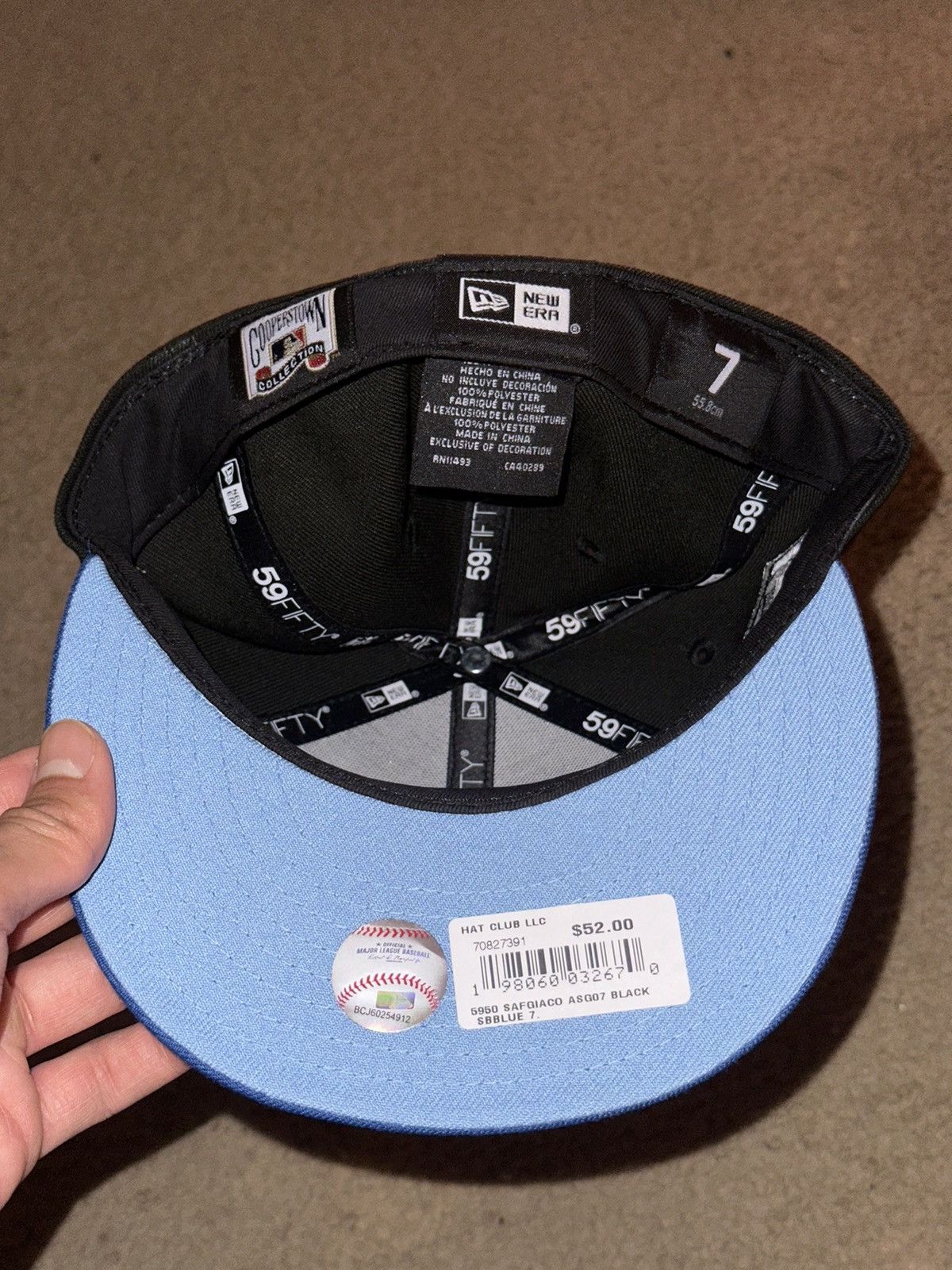 New Era HAT CLUB x Frosty Preme SF Giants 2002 ASG Patch Size 7 Size ONE SIZE - 5 Thumbnail