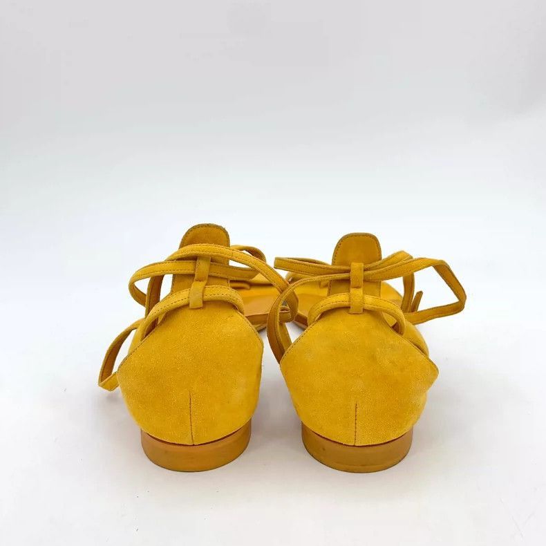Hermes Hermes Yellow Casual Strappy Sandals Size 40-2506 Size US 9.5 / IT 39.5 - 4 Thumbnail