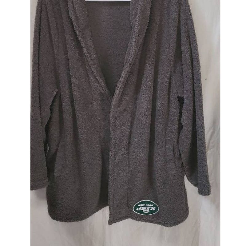 NFL NFL New York Jets Gray Women’s Sleepwear Robe Wrap Top 3XL Size 3XL / US 20-22 - 2 Thumbnail
