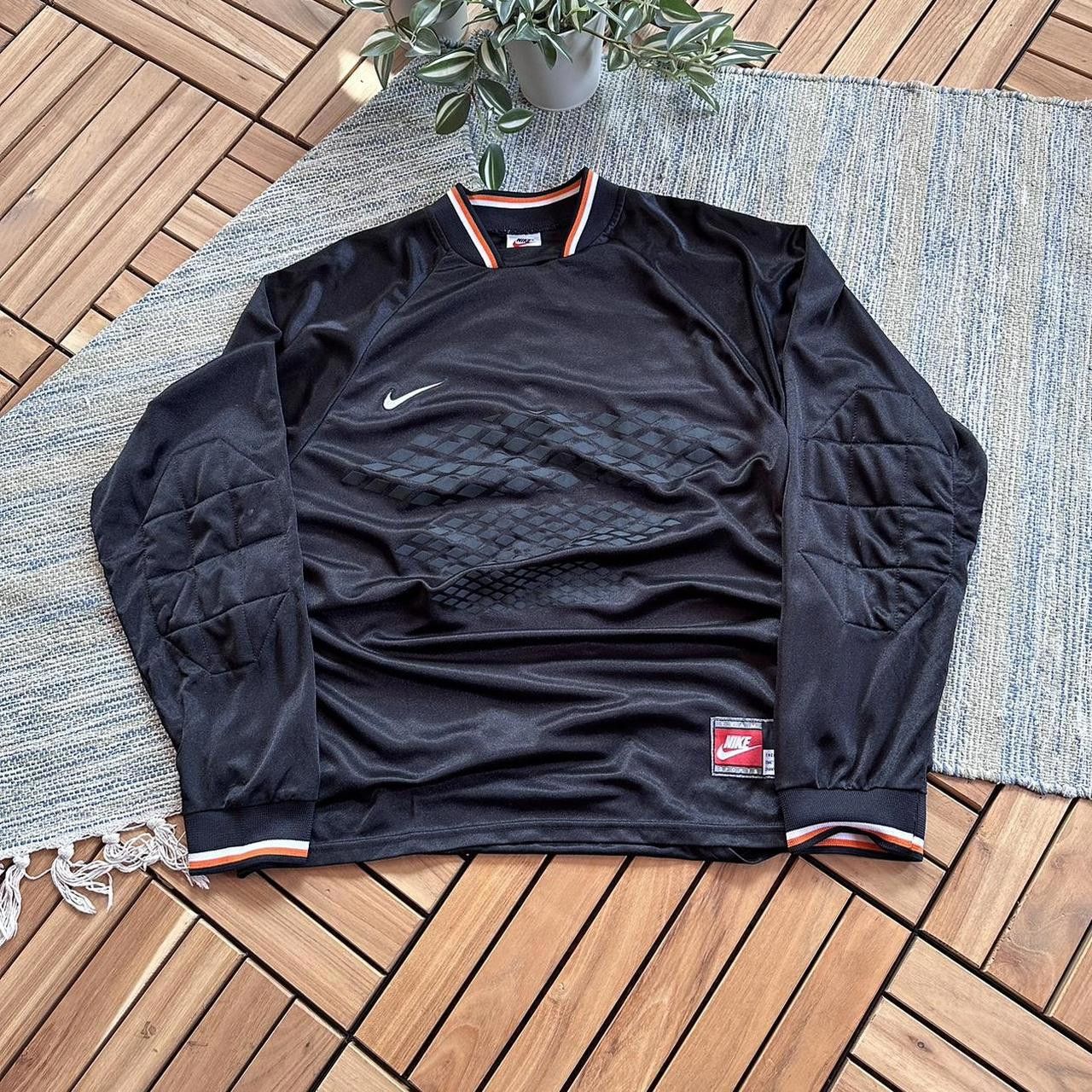 Nike Vintage Y2K Nike Swoosh Logo Soccer Jersey Sweatshirt Size US M / EU 48-50 / 2 - 1 Thumbnail