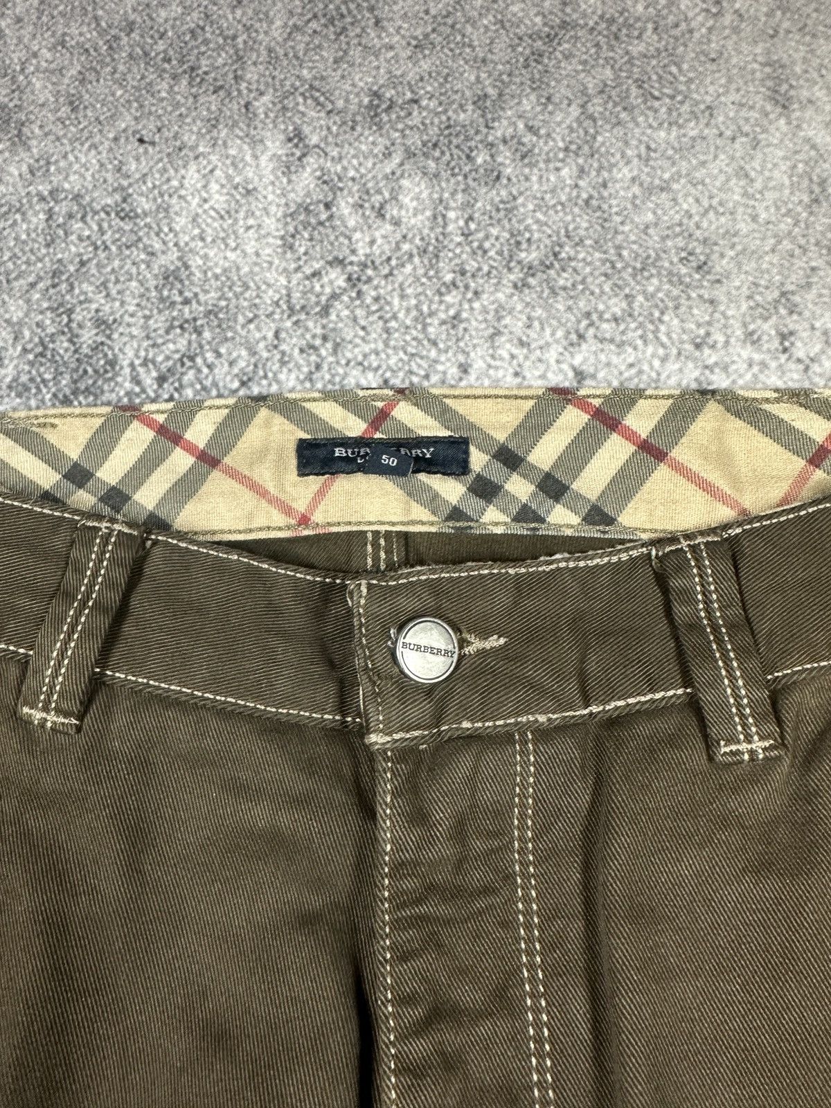 Burberry Vintage Burberry Luxury Pants Streetwear Rare L Casual Size US 34 / EU 50 - 4 Thumbnail