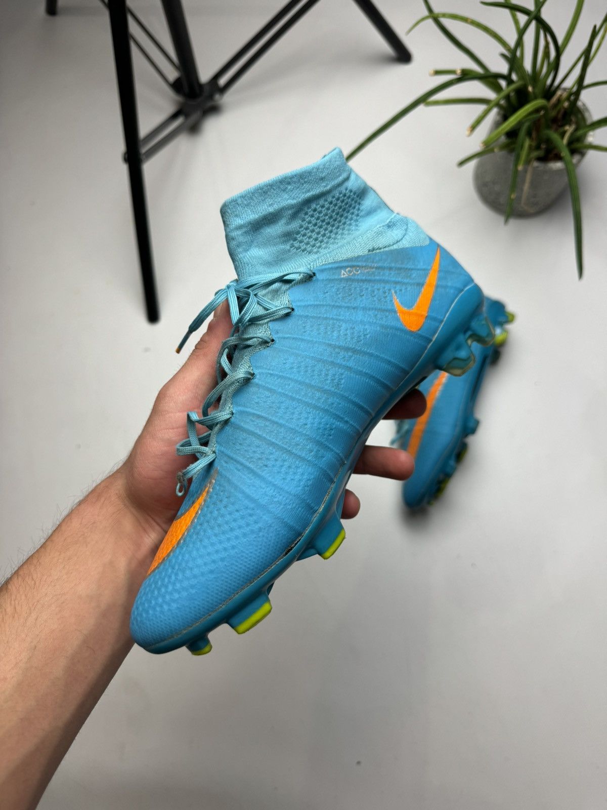Nike × Vintage Rare vintage Nike Mercurial boots soccer Size US 7 / EU 40 - 3 Thumbnail
