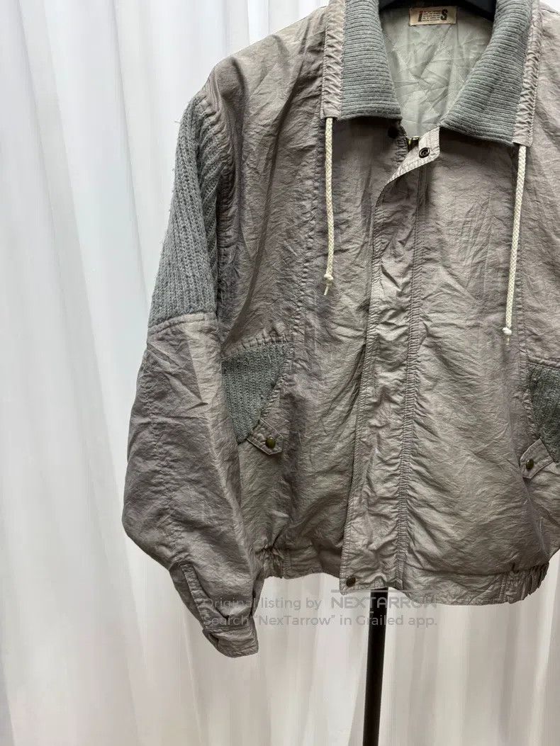 Issey Miyake Issey Miyake Logo patched metallic nylon jacket Size US S / EU 44-46 / 1 - 4 Thumbnail