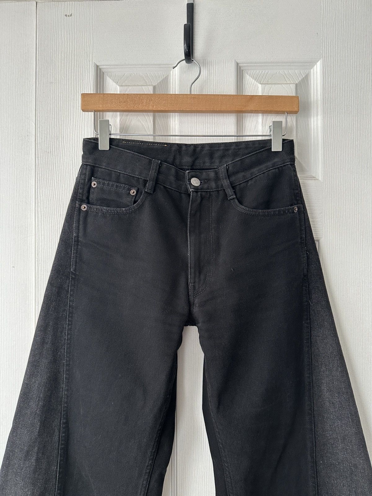 MM6 Maison Margiela MM6 Paneled Flare Denim Size 28" / US 6 / IT 42 - 2 Thumbnail