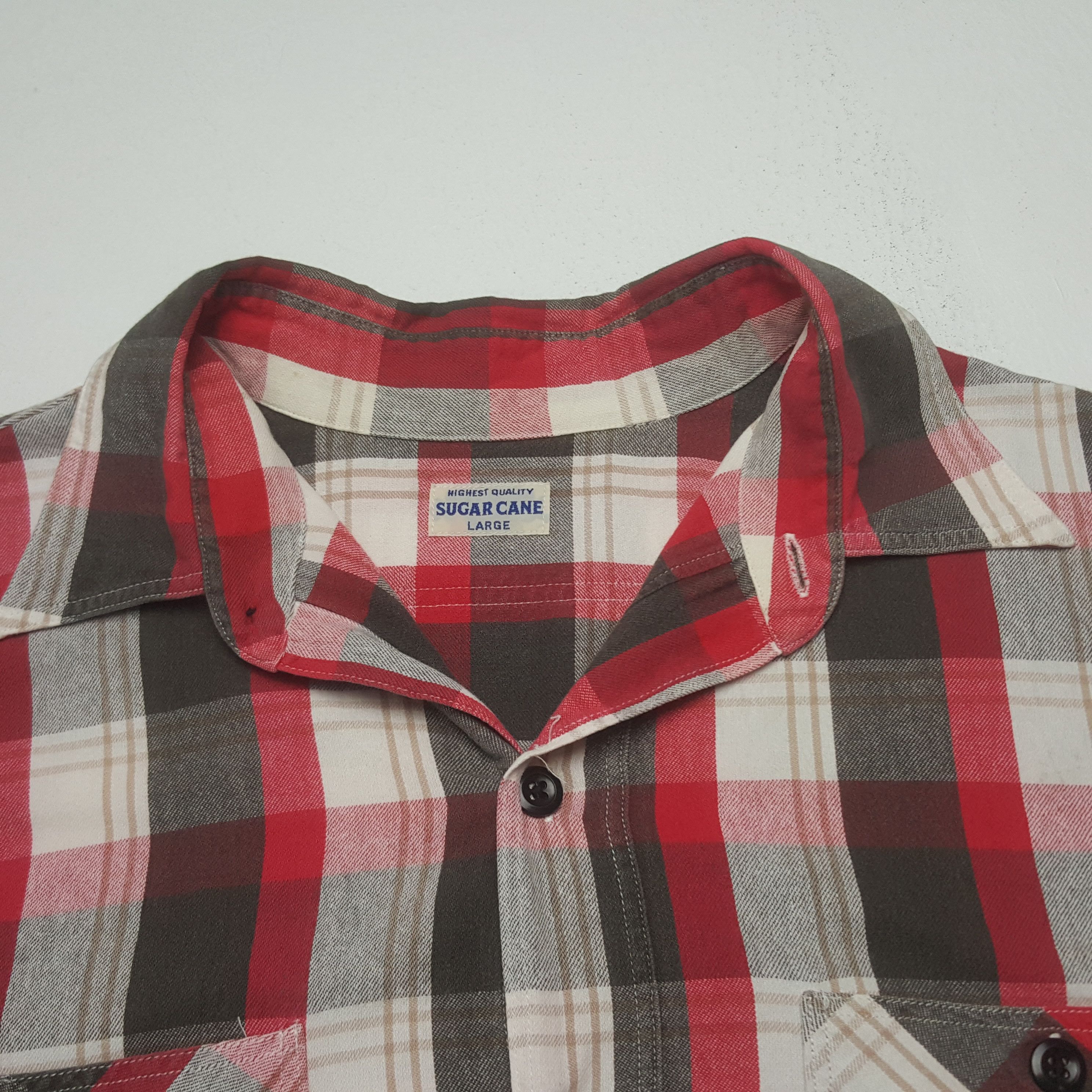 Sugar Cane Vintage Sugar Cane Flannel Button Up Shirt Size US M / EU 48-50 / 2 - 4 Thumbnail