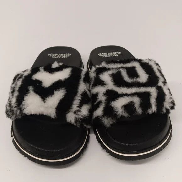 Marc Jacobs Marc Jacobs Women's "The Monogram Teddy Slide" - EU40/US10 Size US 10 / IT 40 - 3 Thumbnail