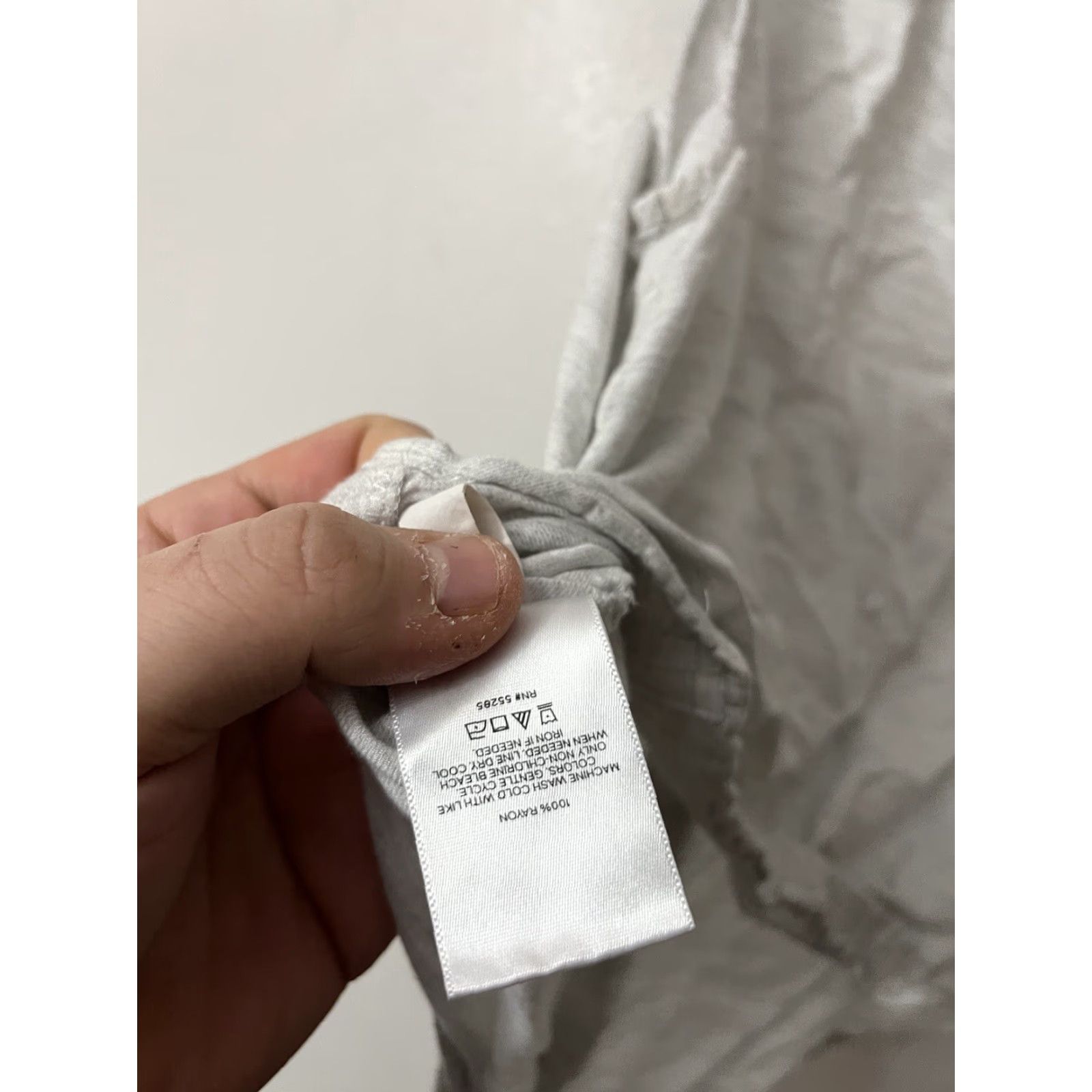 Express VINTAGE Express Women's Tank Top Sleeveless Size M Gray Rayon Casual Summer Size M / US 6-8 / IT 42-44 - 6 Thumbnail