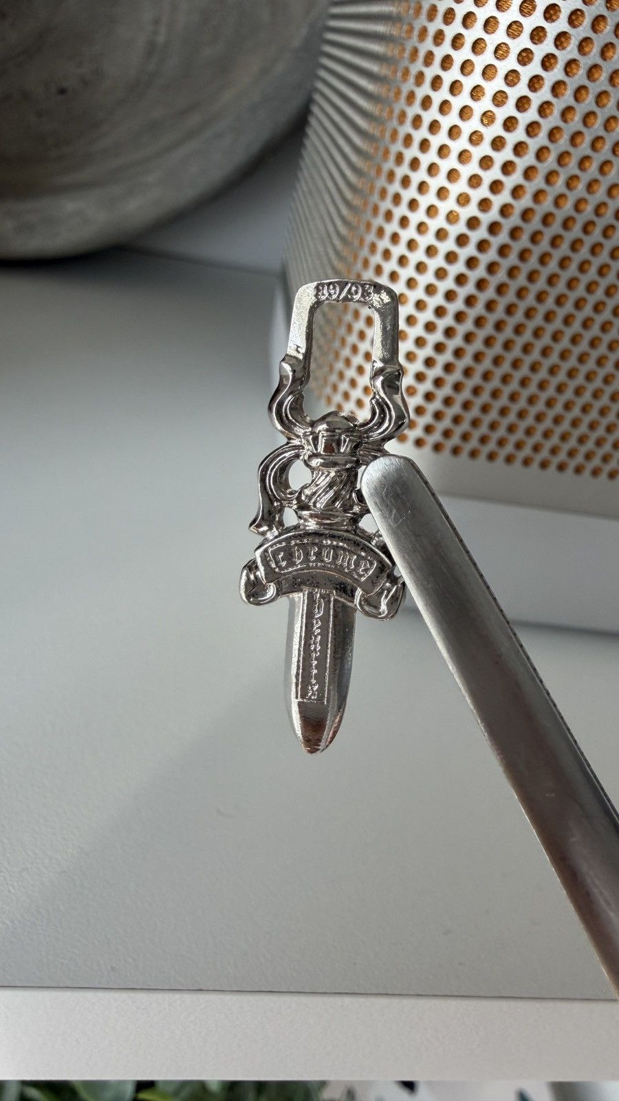 Chrome Hearts CHROME HEARTS FANCY LINK DAGGER KEY RING Size ONE SIZE - 8 Thumbnail