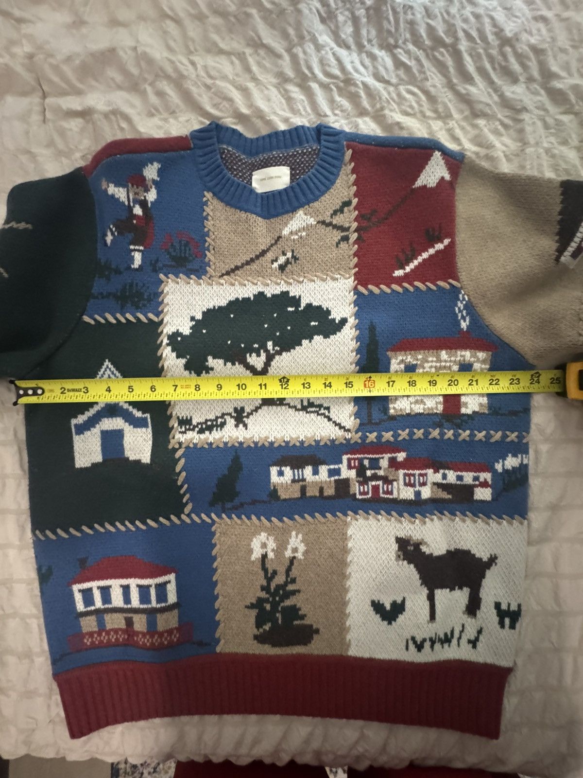 Aime Leon Dore Aime Leon Dore Patchwork Crewneck Sweater Size US L / EU 52-54 / 3 - 5 Thumbnail