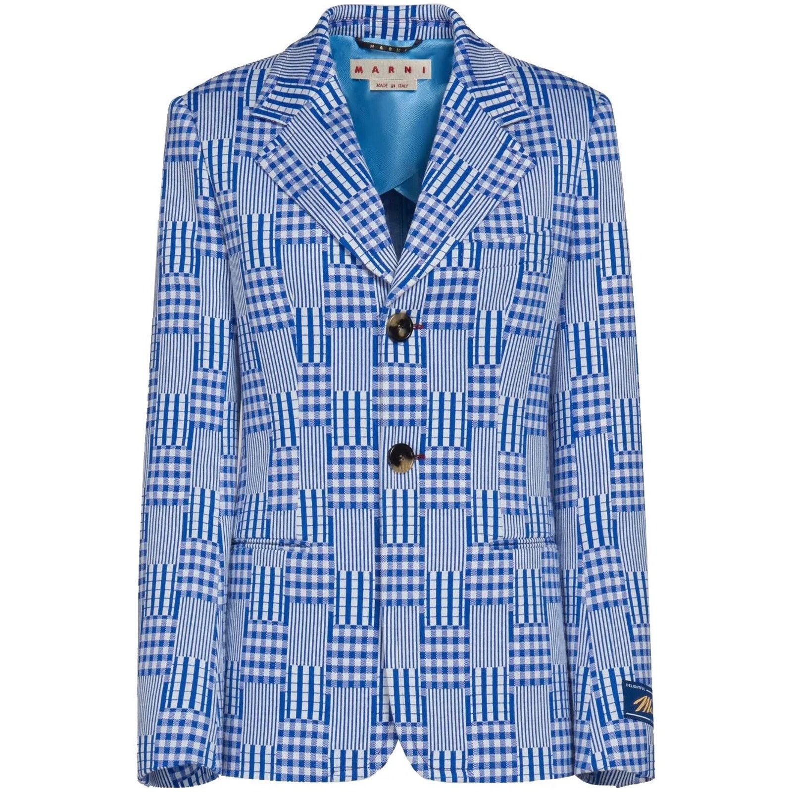Marni Marni Blazer in Bluette, Size: 36 IT, NWT MSRP $2,600 Size XS / US 0-2 / IT 36-38 - 3 Thumbnail
