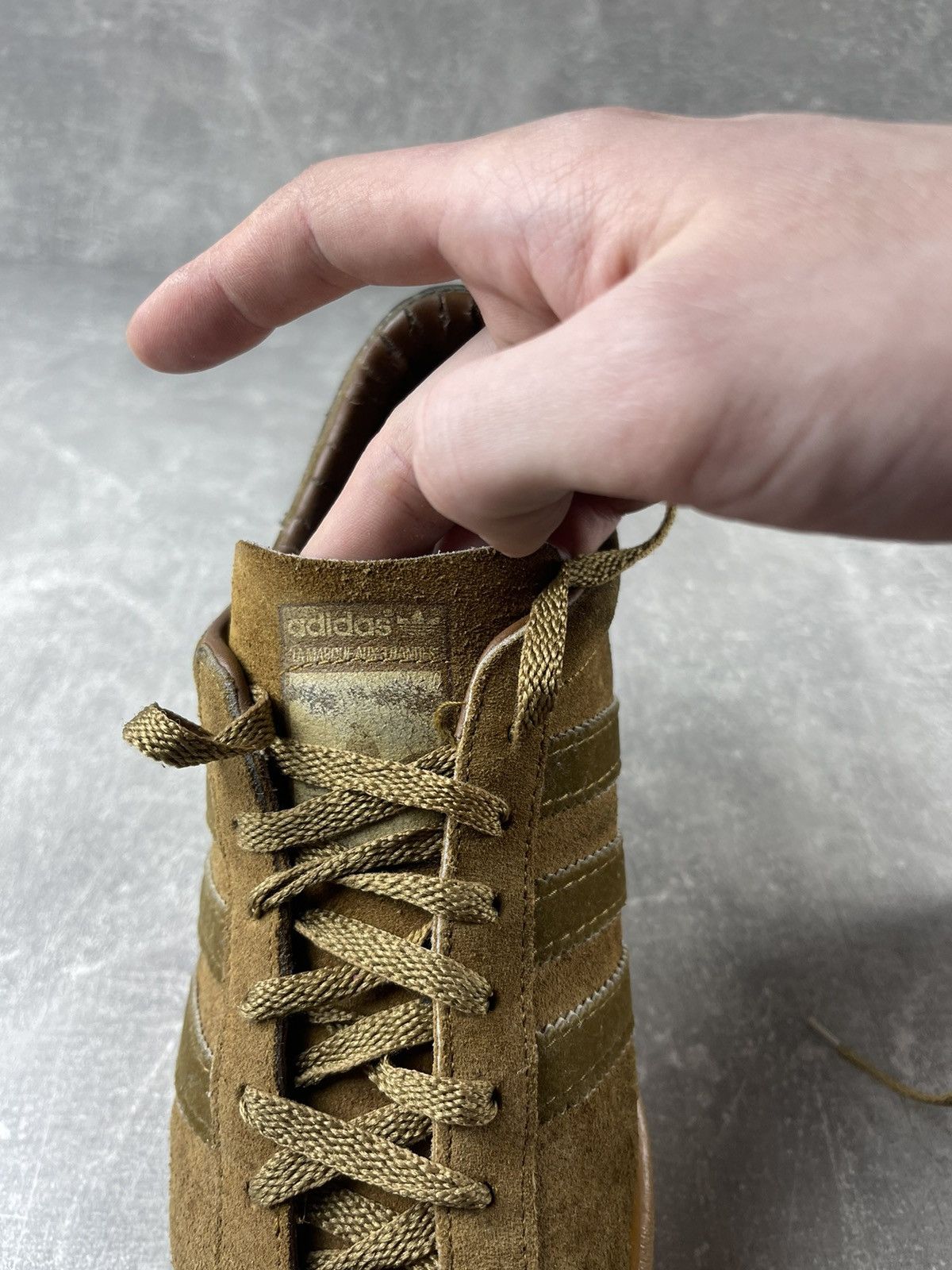 Adidas Adidas Tobacco Vintage Made in France Suede Trainers Brown Size US 7.5 / EU 40-41 - 10 Thumbnail