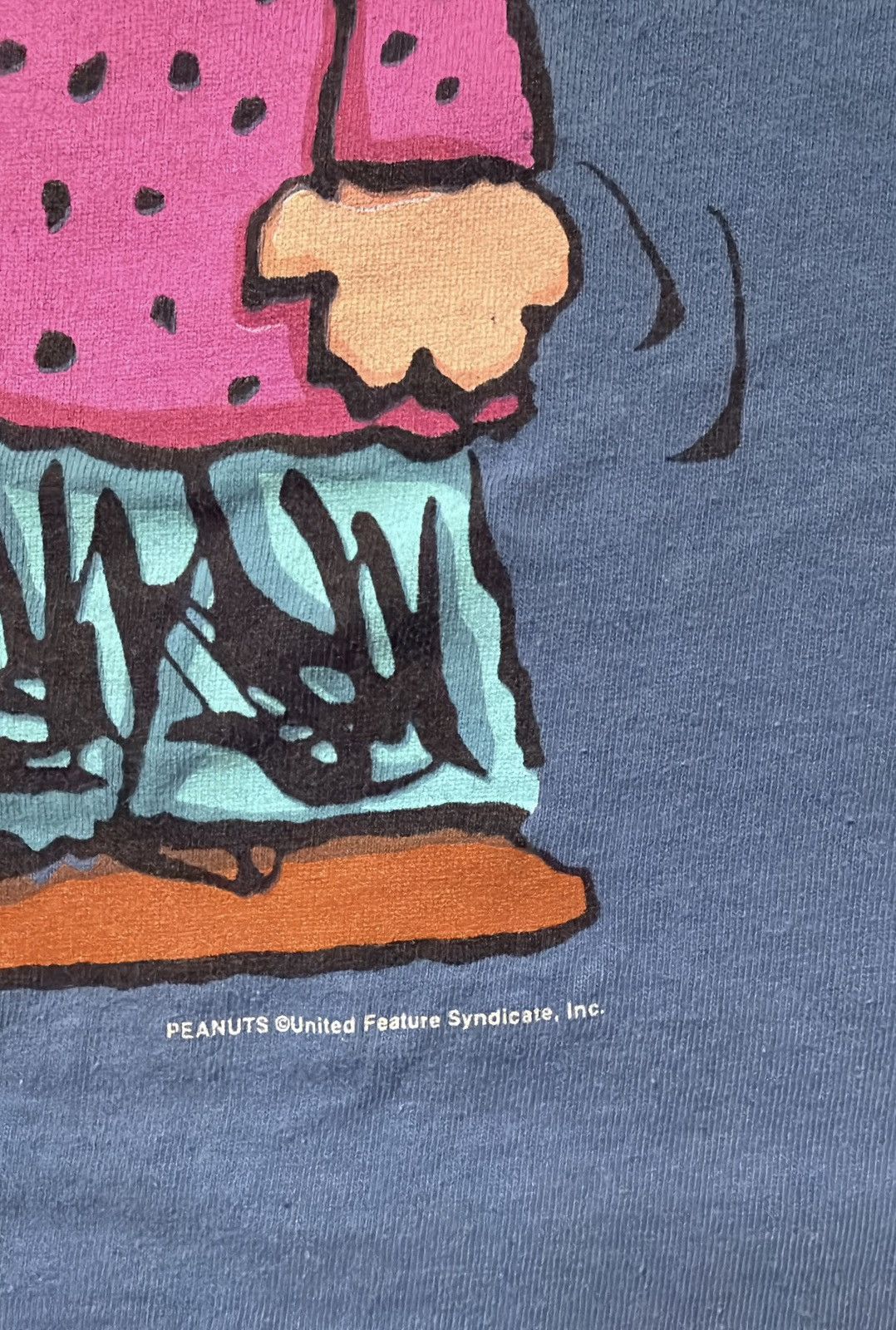 Changes 90s Sally Brown "What Stress?" T-shirt Medium Size US M / EU 48-50 / 2 - 3 Thumbnail