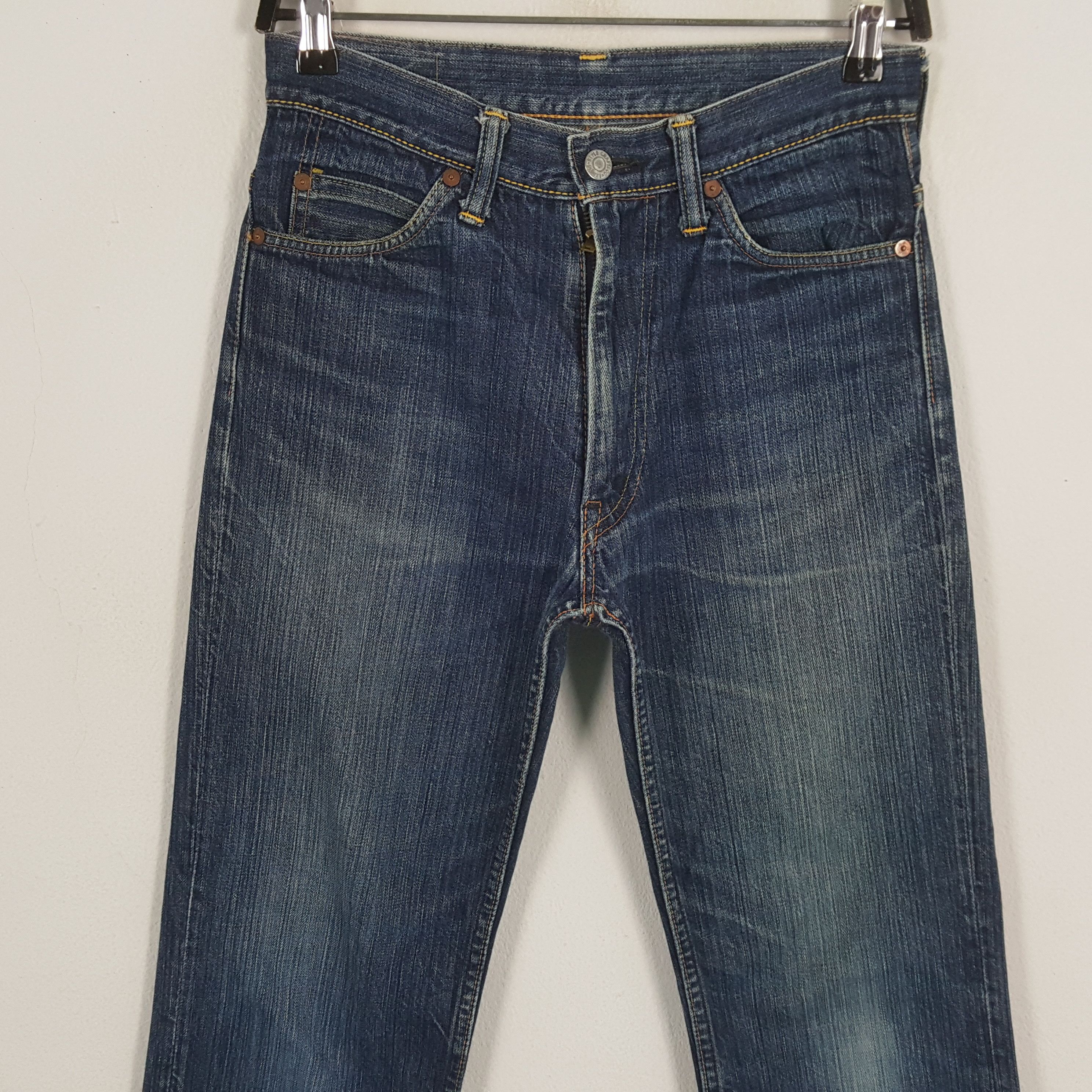 Evisu × Japanese Brand × Vintage EVISU Japanese Brand Streetwear Custom Daicock Jeans Size US 27 - 5 Thumbnail