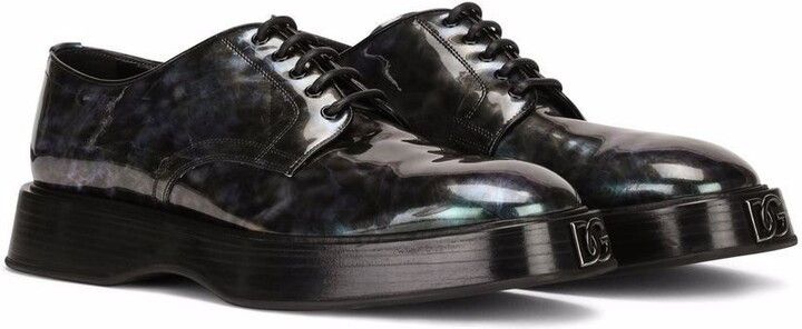 Dolce & Gabbana o1y0125 Logo Laced Shoes in Multicolor Size US 7 / EU 40 - 2 Thumbnail