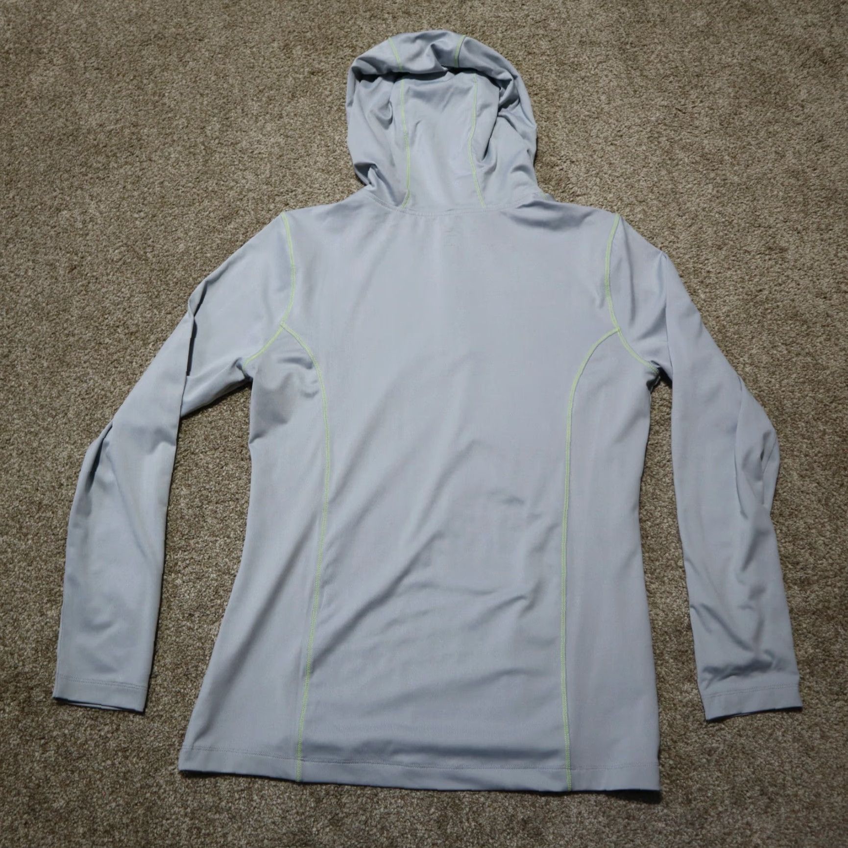 Old Navy Old Navy Gray Full Zip Hoodie Women's M Tall Lightweight Activewear Size M / US 6-8 / IT 42-44 - 7 Thumbnail